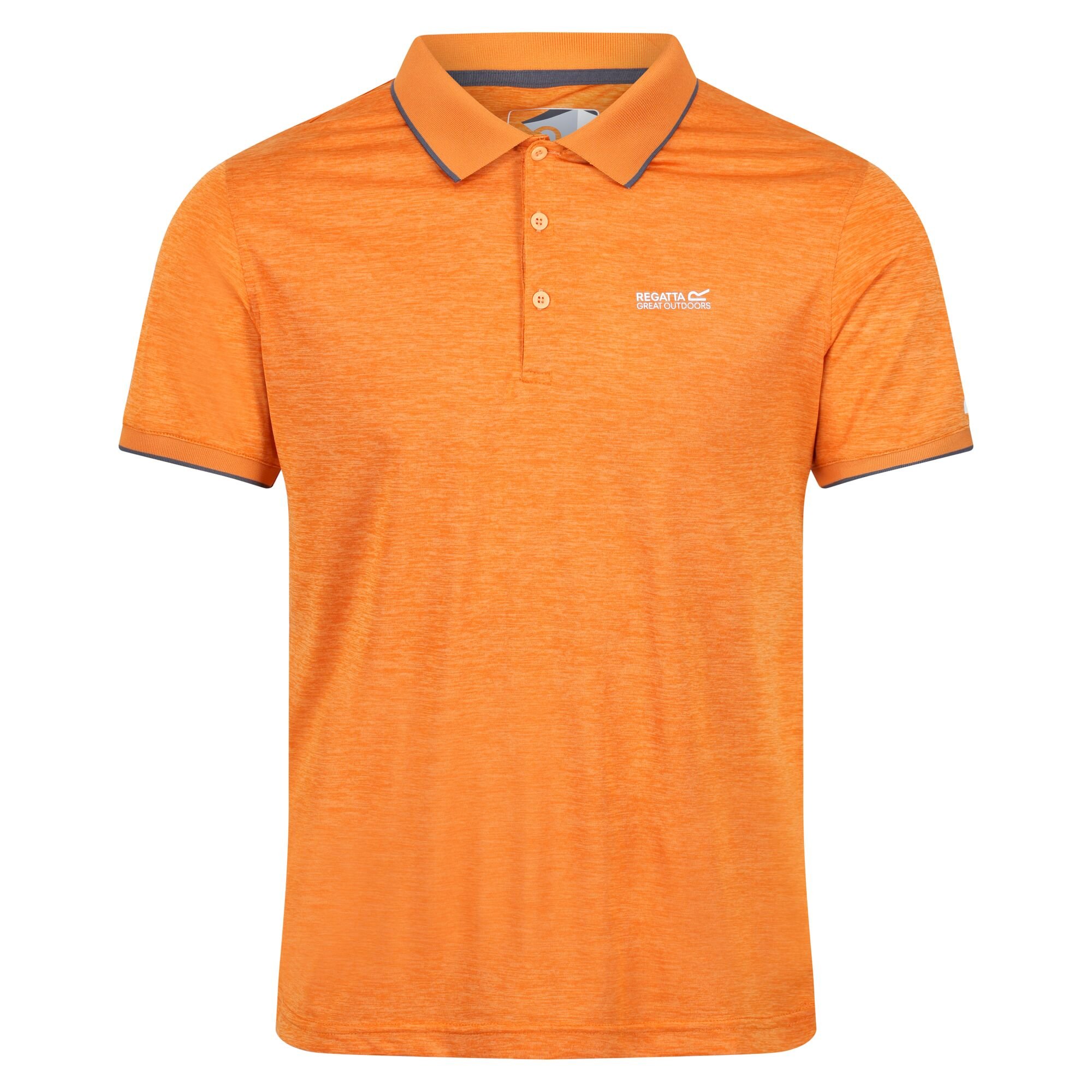 Men's Remex II Jersey Polo Shirt | Flame Orange