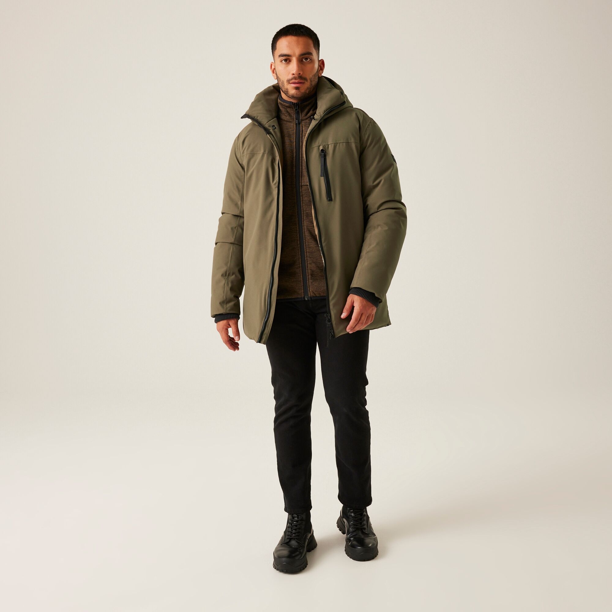Men's Yewbank III Waterproof Jacket | Crocodile Black