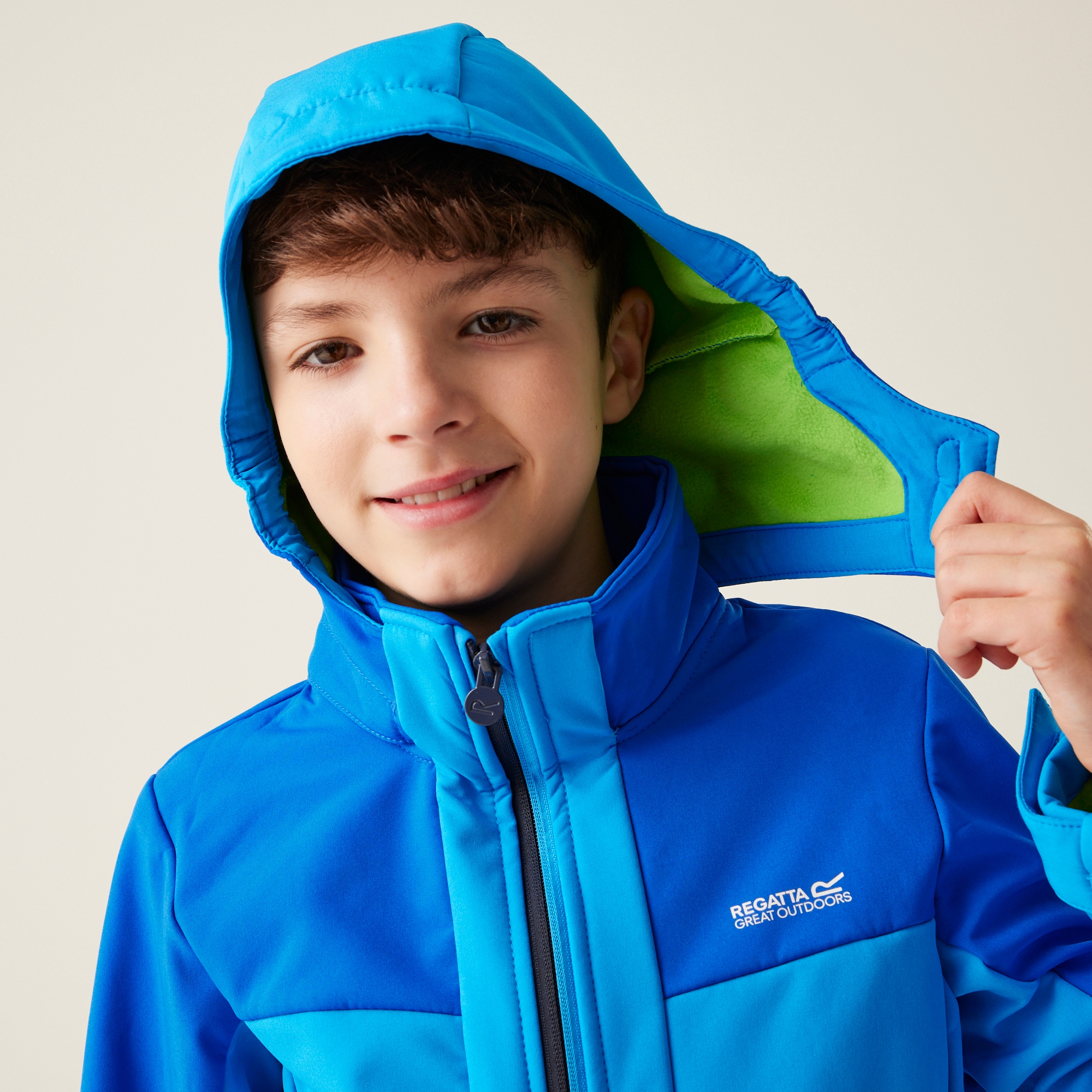 Kids' Haydenbury II Softshell Jacket | Hydro Blue Olympian Blue