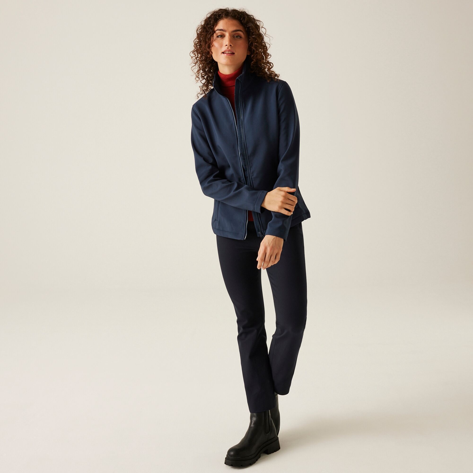 Women's Ablaze Printable Softshell Jacket | Navy