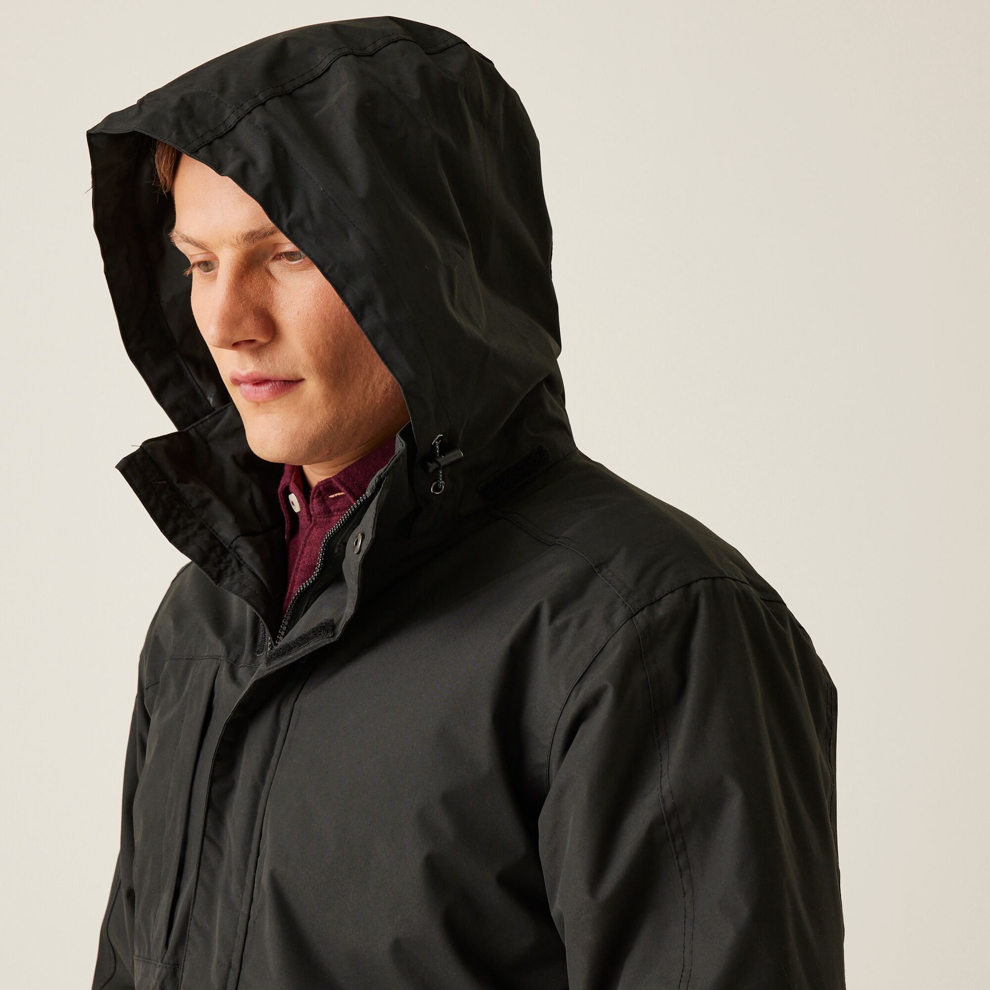 Men's Darby III Waterproof Insulated Parka Jacket | Black