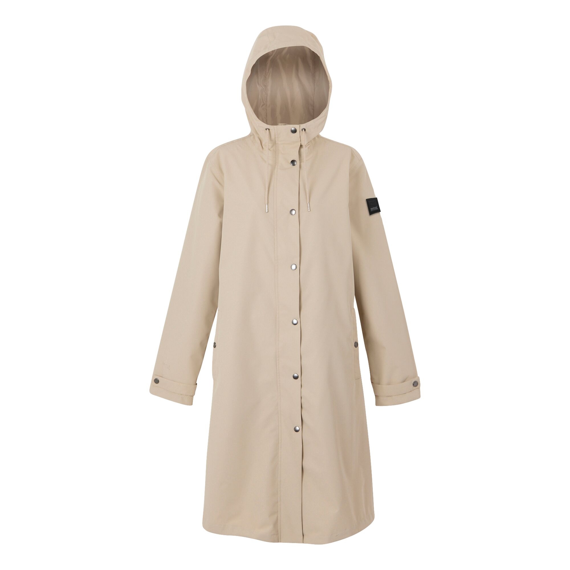 Women's Reinna Long Waterproof Jacket | White Pepper