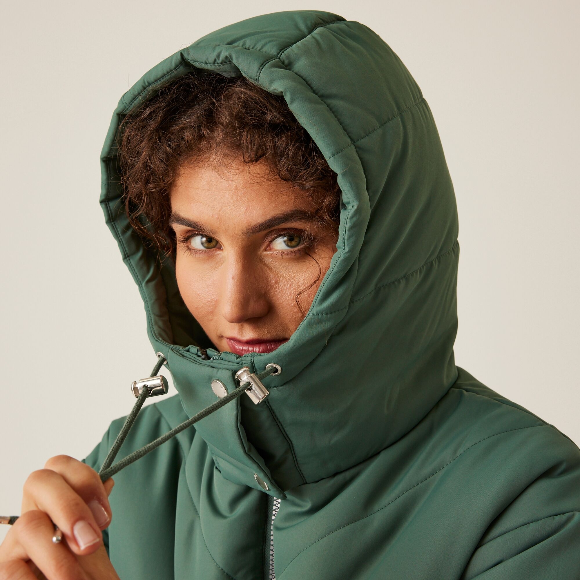 Women's Rurie Quilted Jacket | Dark Forest Green
