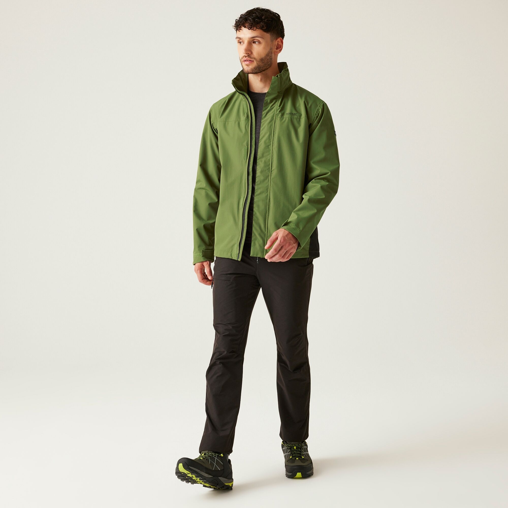 Men's Matt II Waterproof Jacket | Nephrite Green Black