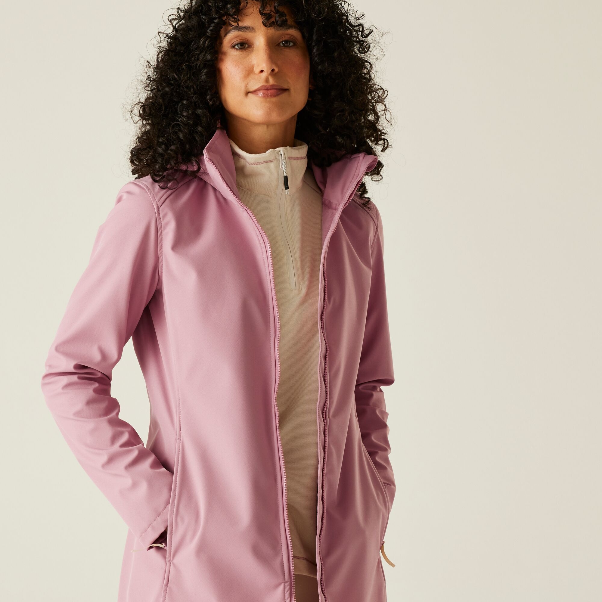 Women's Carisbrooke Softshell Jacket | Lilas Light Vanilla