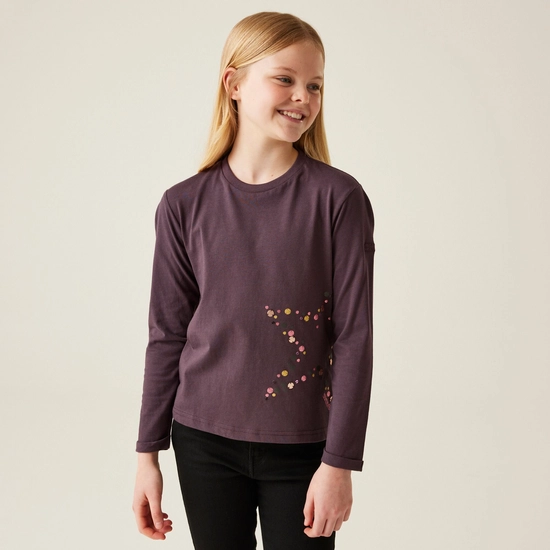 Kids' Wenbie III Graphic T-Shirt | Dusty Green Flower Mountain
