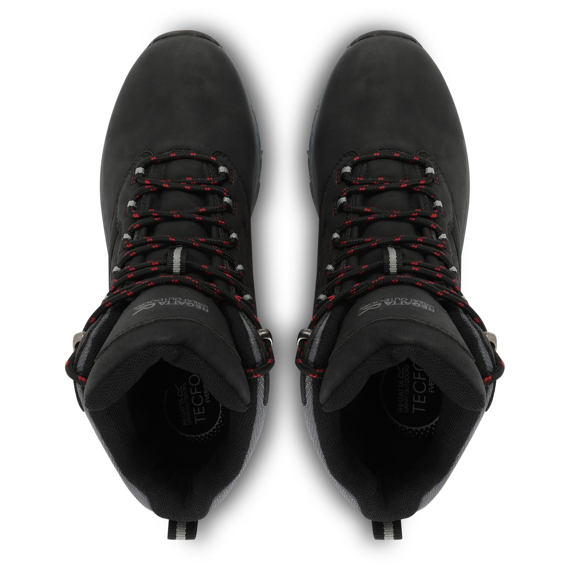 Men's Amble Walking Boots | Black Rio Red