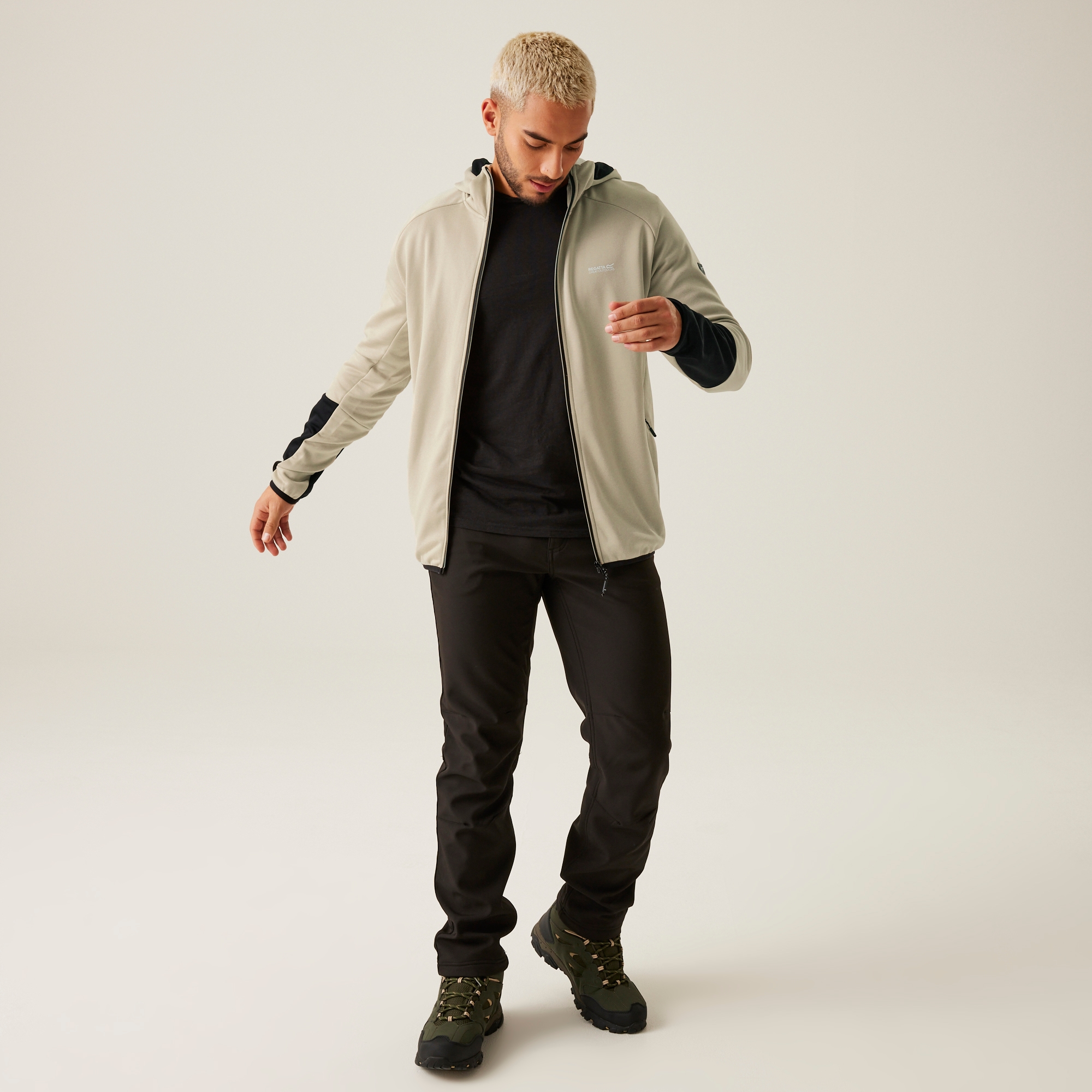 Men's Sarwood Softshell Jacket | Abbeystone Marl Black