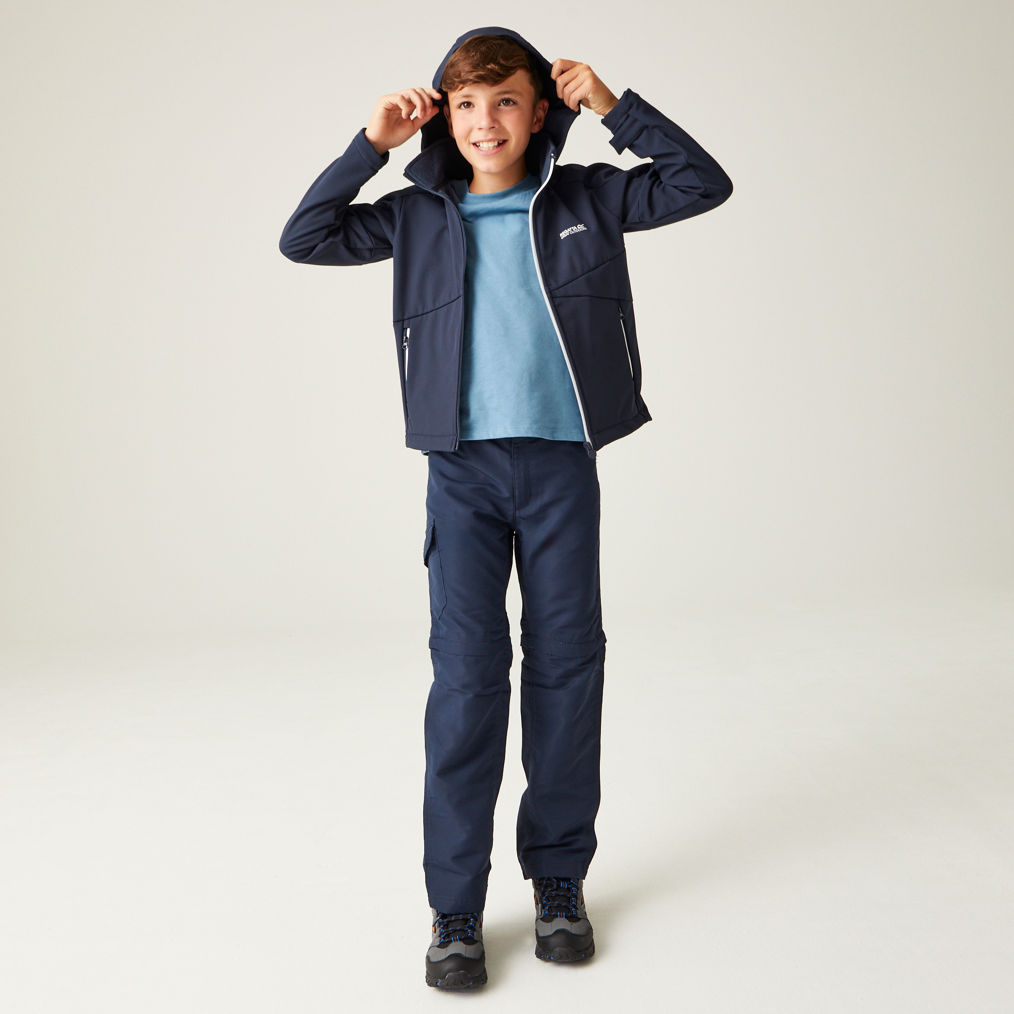 Kids' Acidity VII Softshell Jacket | Navy