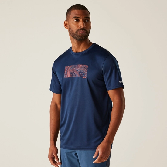 Men's Fingal IX T-Shirt | Tangerine Tango