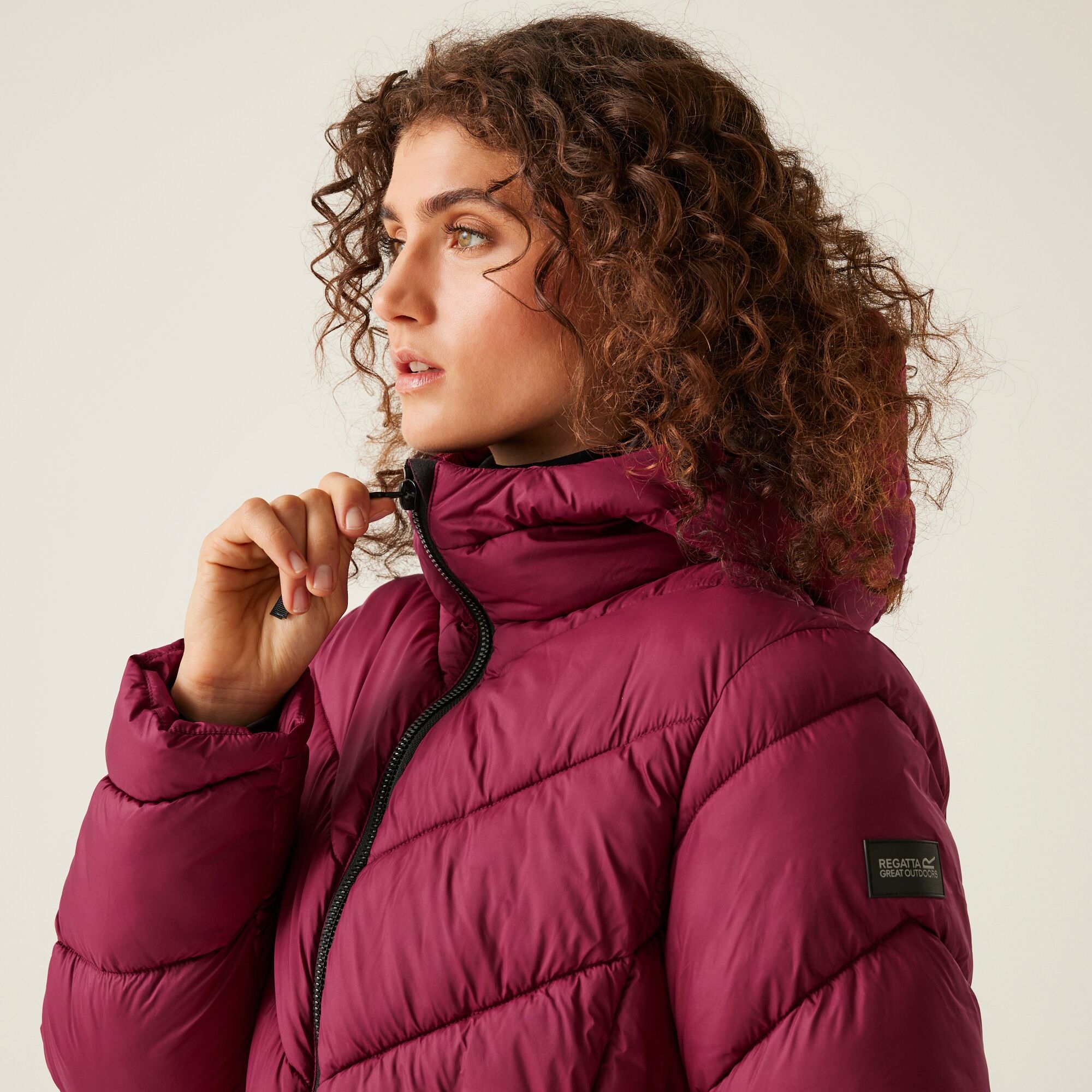 Women's Andia II Quilted Jacket | Rumba Red