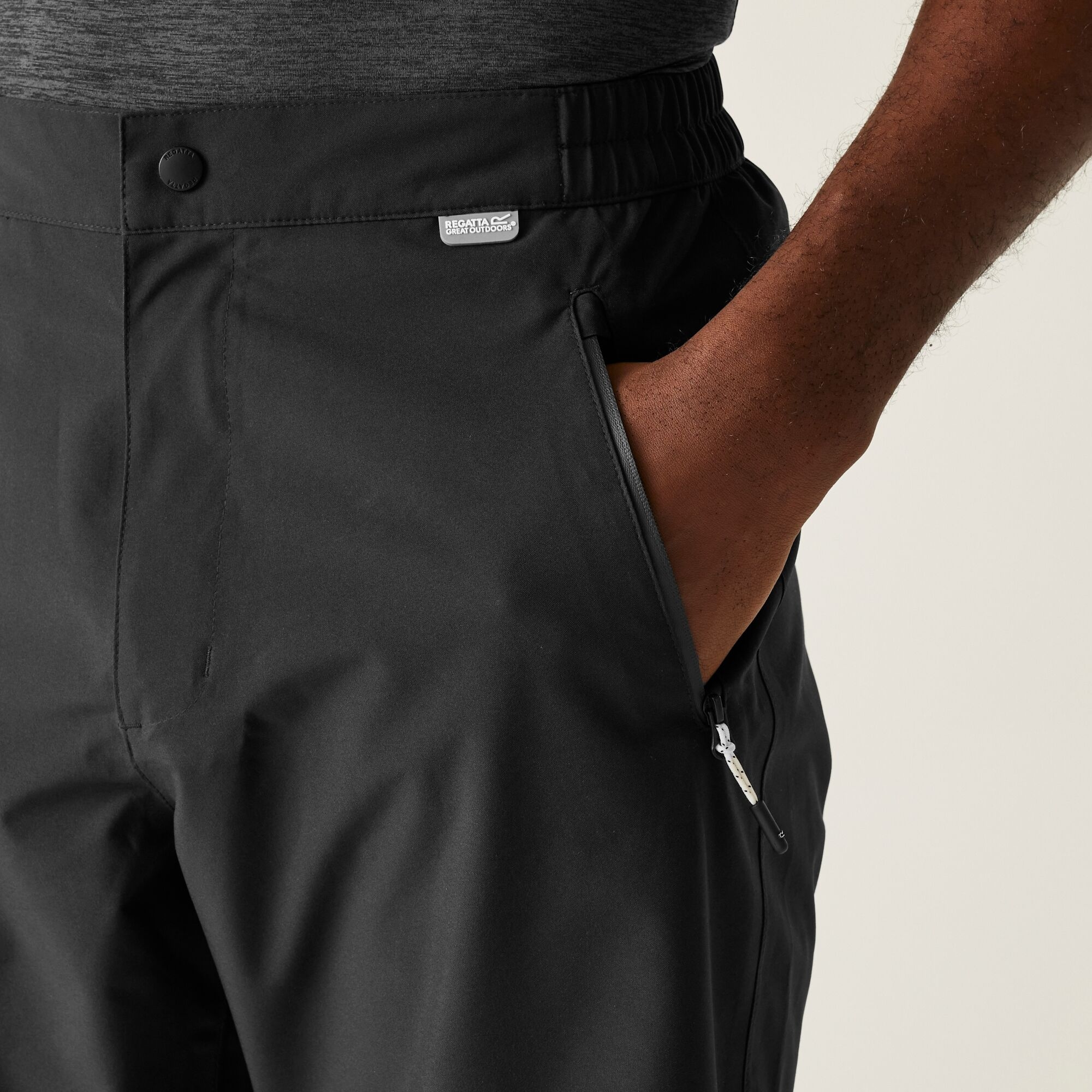 Men's Highton Waterproof Overtrousers | Black
