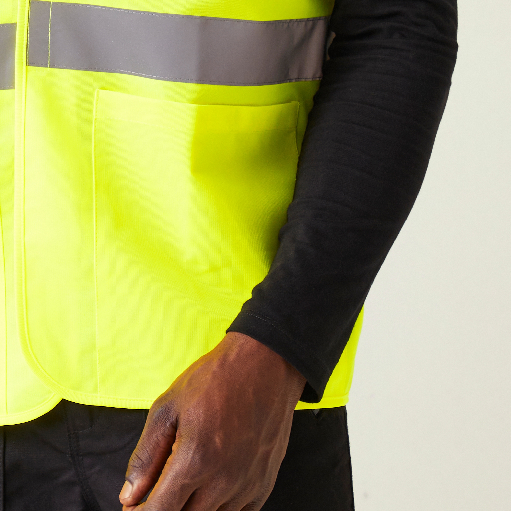 Men's Pro HI-VIS Supervisor Vest | Yellow
