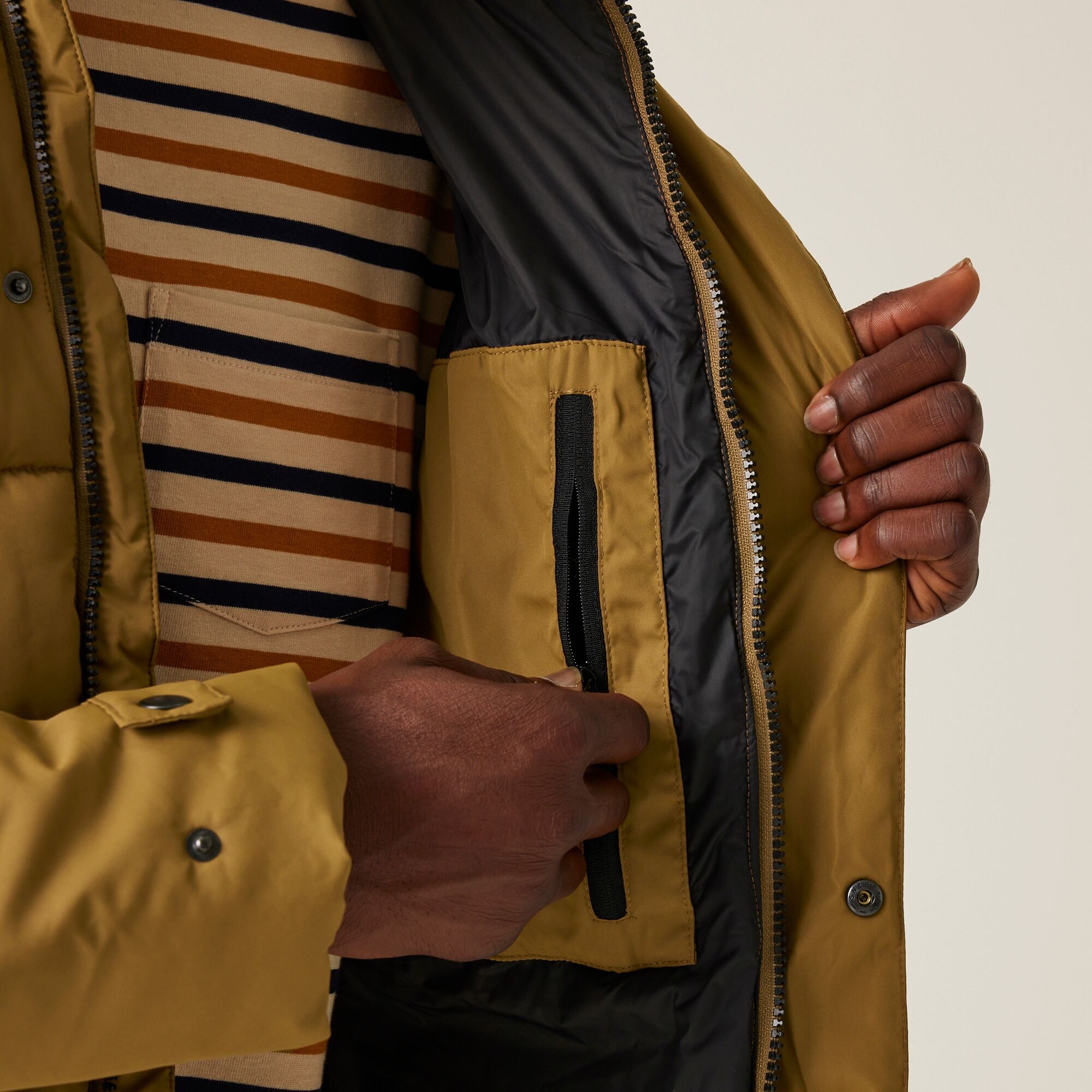 Men's Falkner Padded Jacket | Umber
