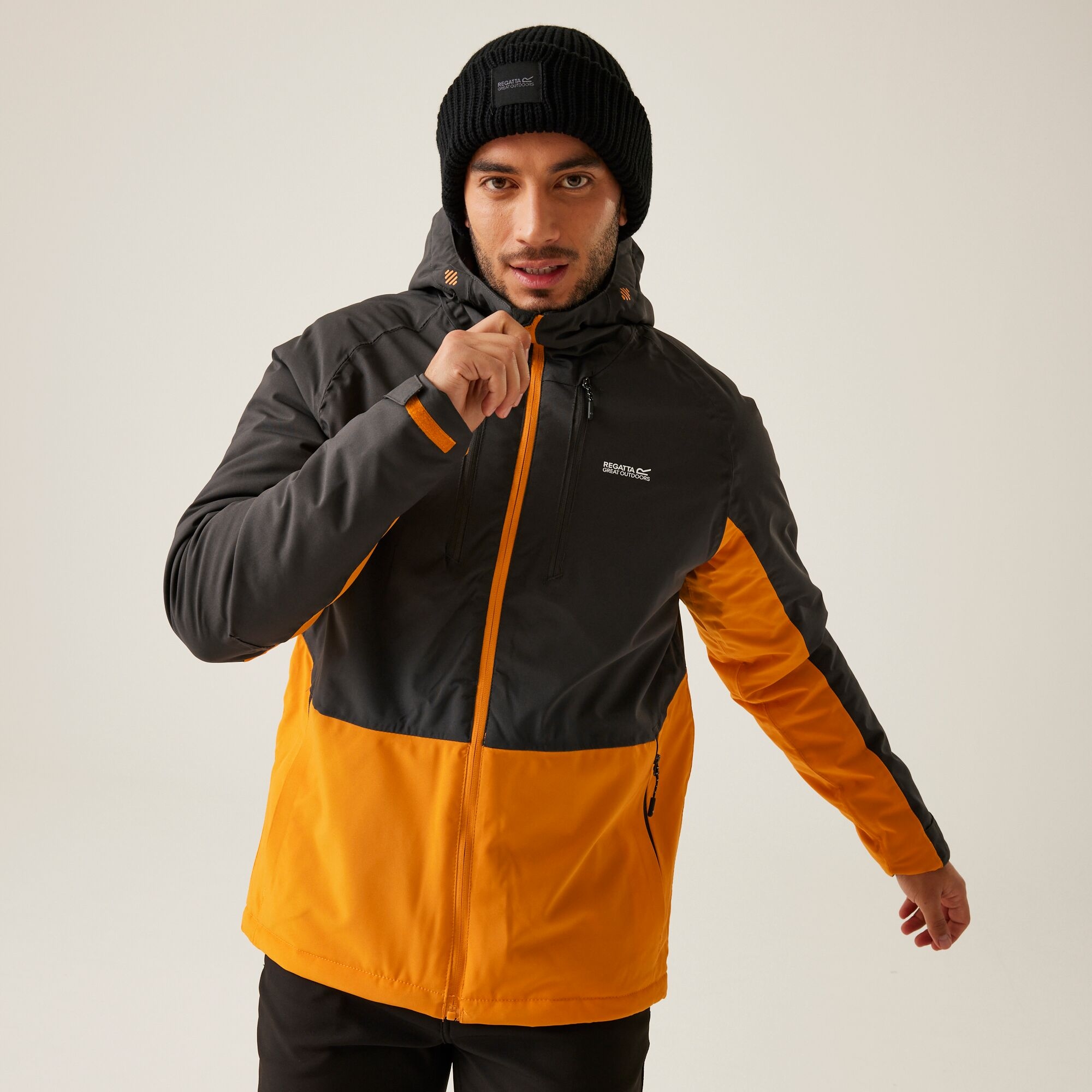 Men's Highton Stretch Padded Jacket III | Ash Orange Pepper