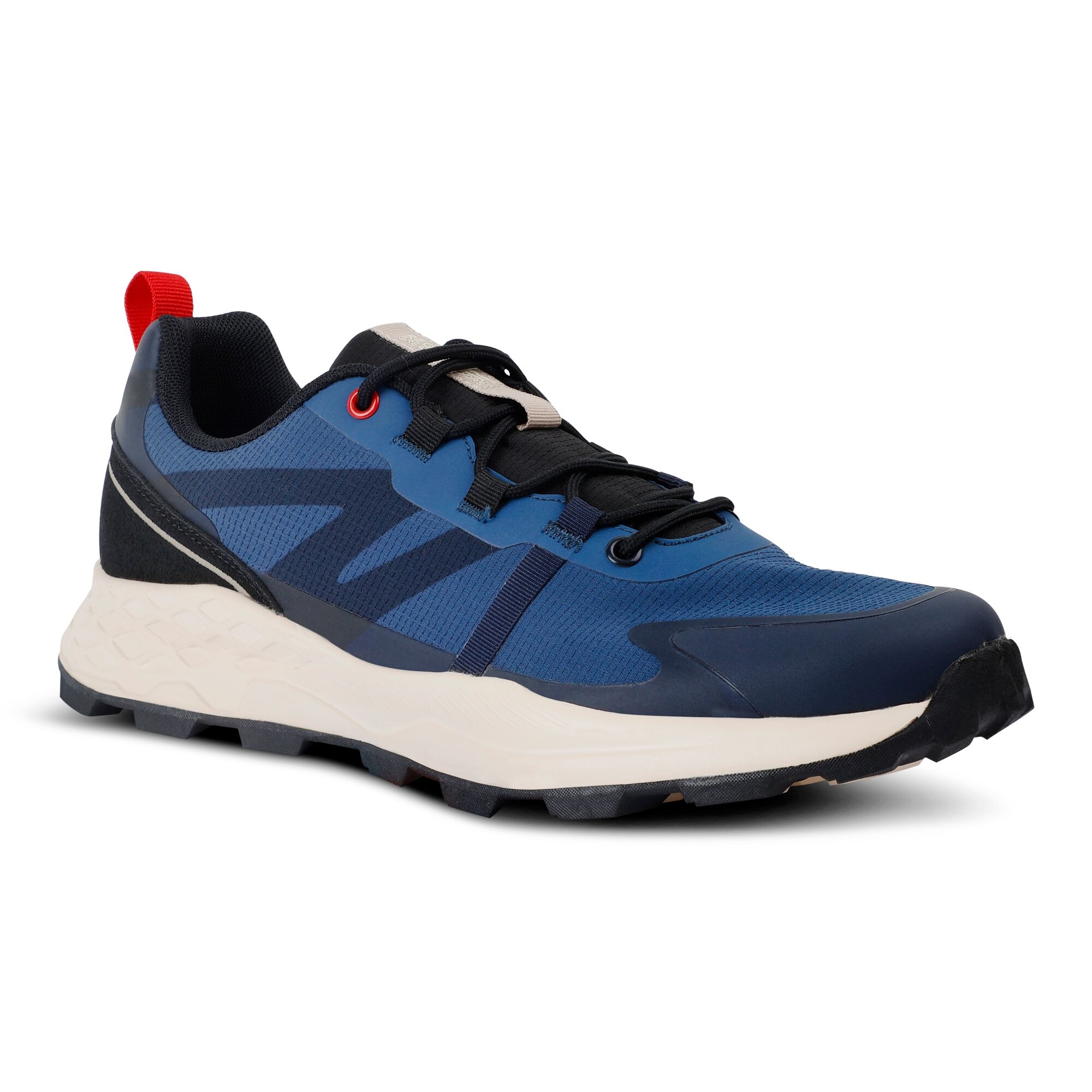 Men's Leighton Trainers | Dark Denim Poppy Red