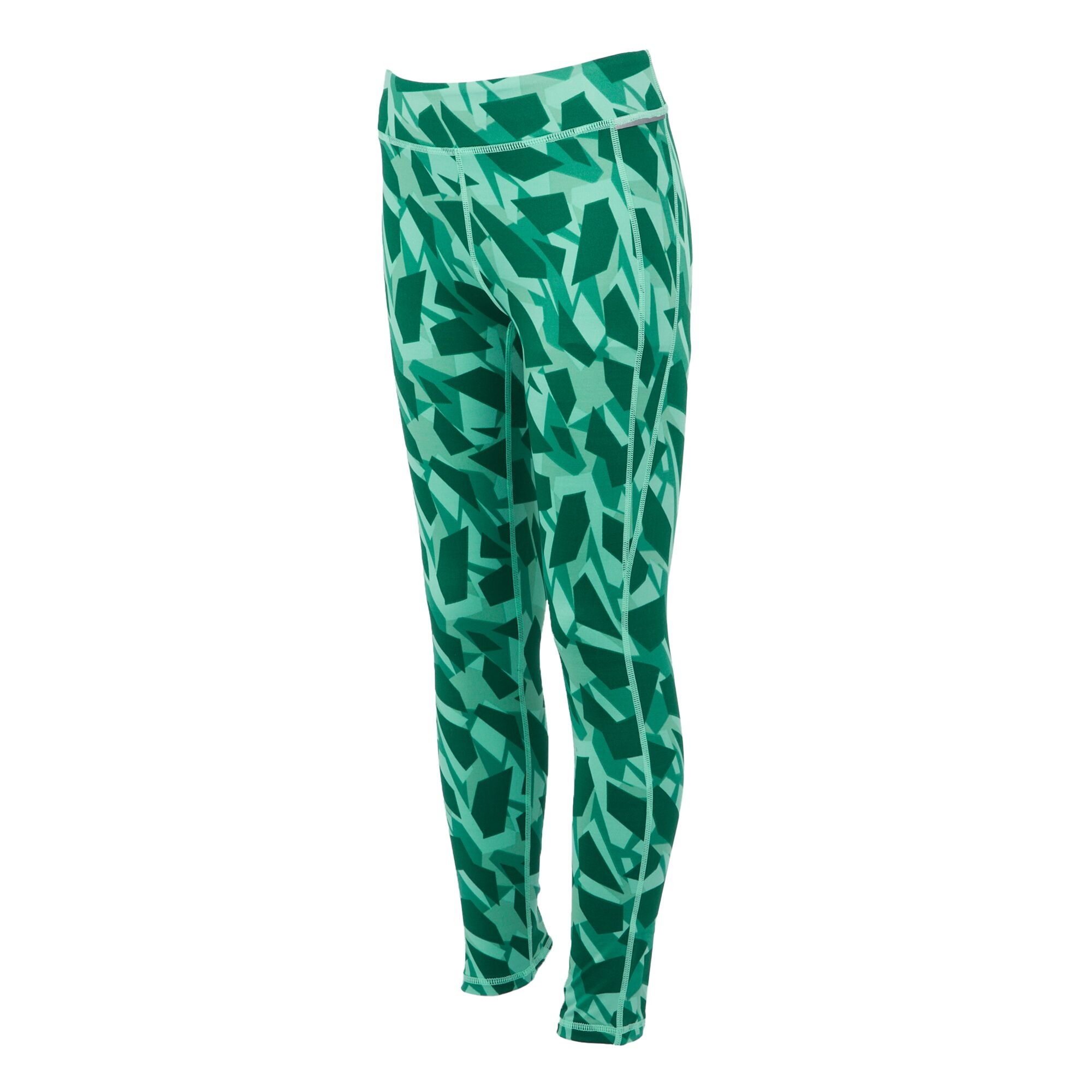 Kids' Barlia Winter Leggings | Dusty Green Abstract Camo