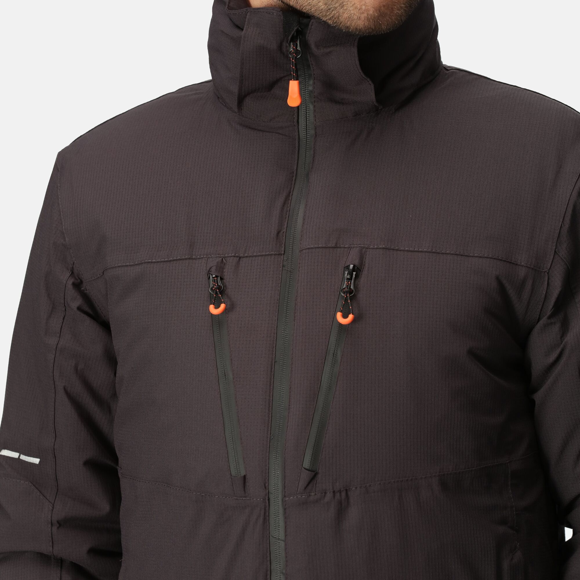 Men's X-Pro Marauder III Waterproof Insulated Jacket | Grey Black