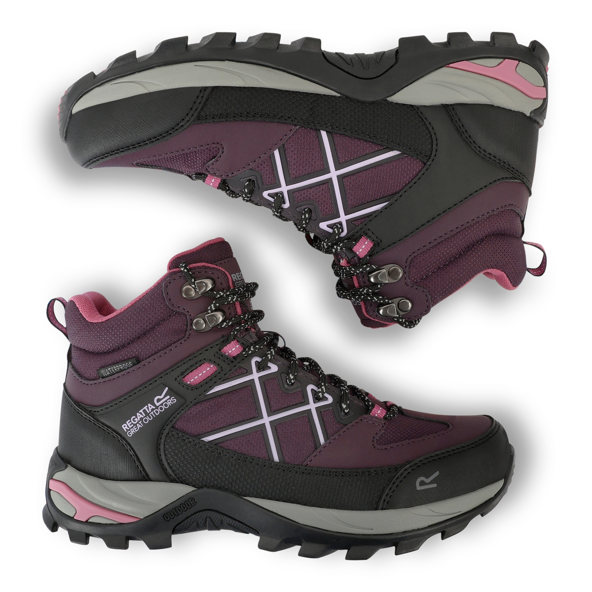 Women's Samaris III Walking Boots | Deep Plum Red Violet