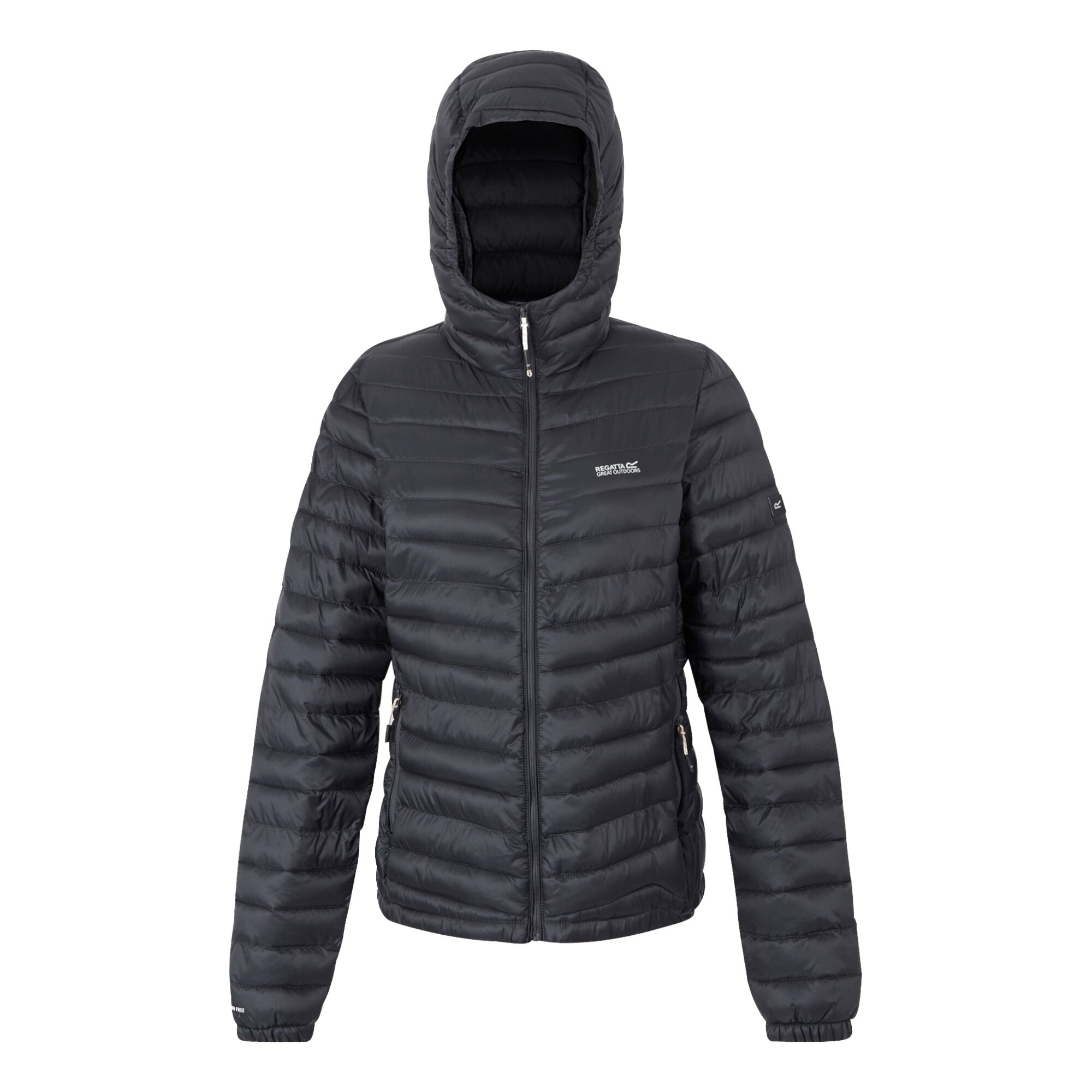 Women's Hurden Padded Jacket | Seal Grey Black