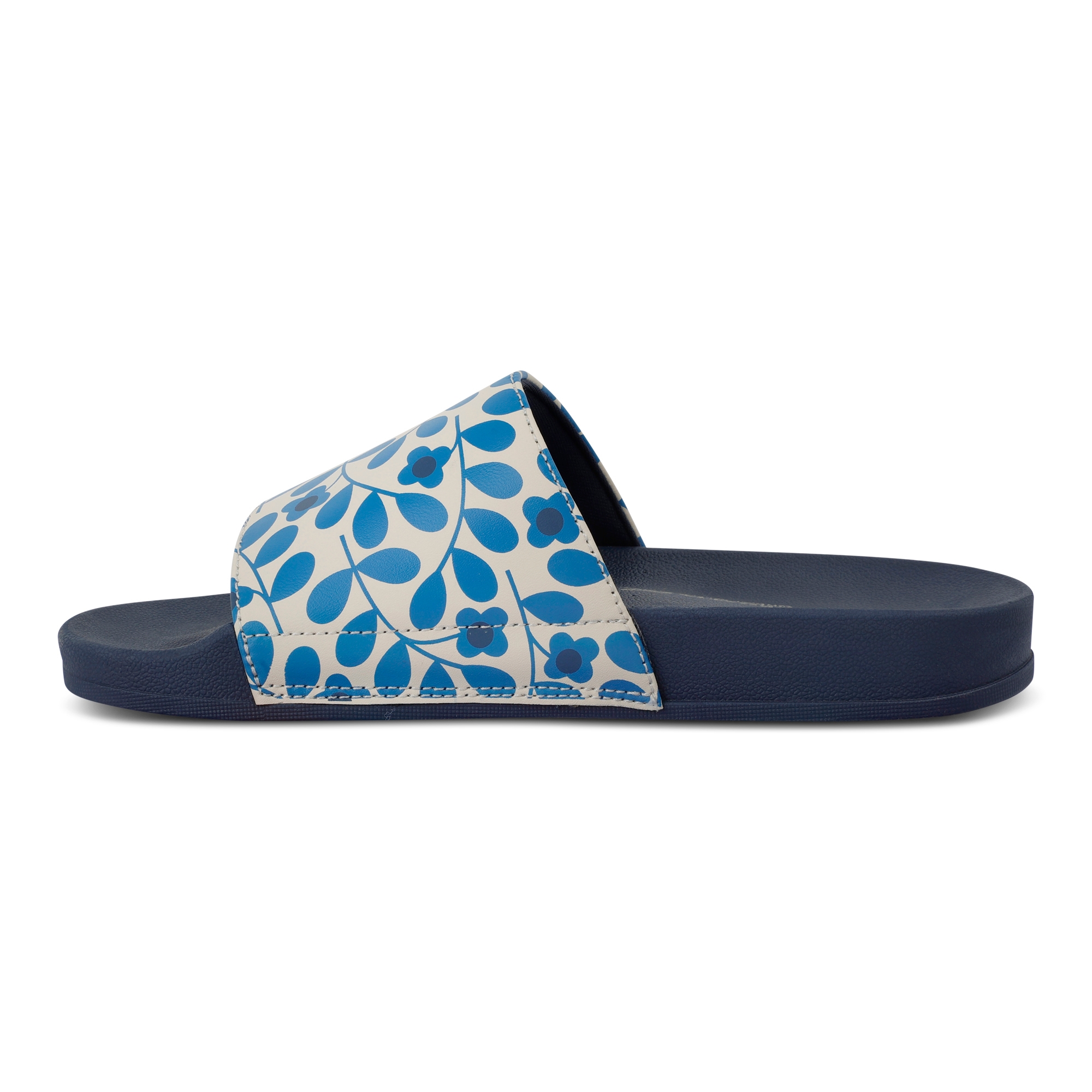 Orla Kiely Slide | Jasmine Flower Blue