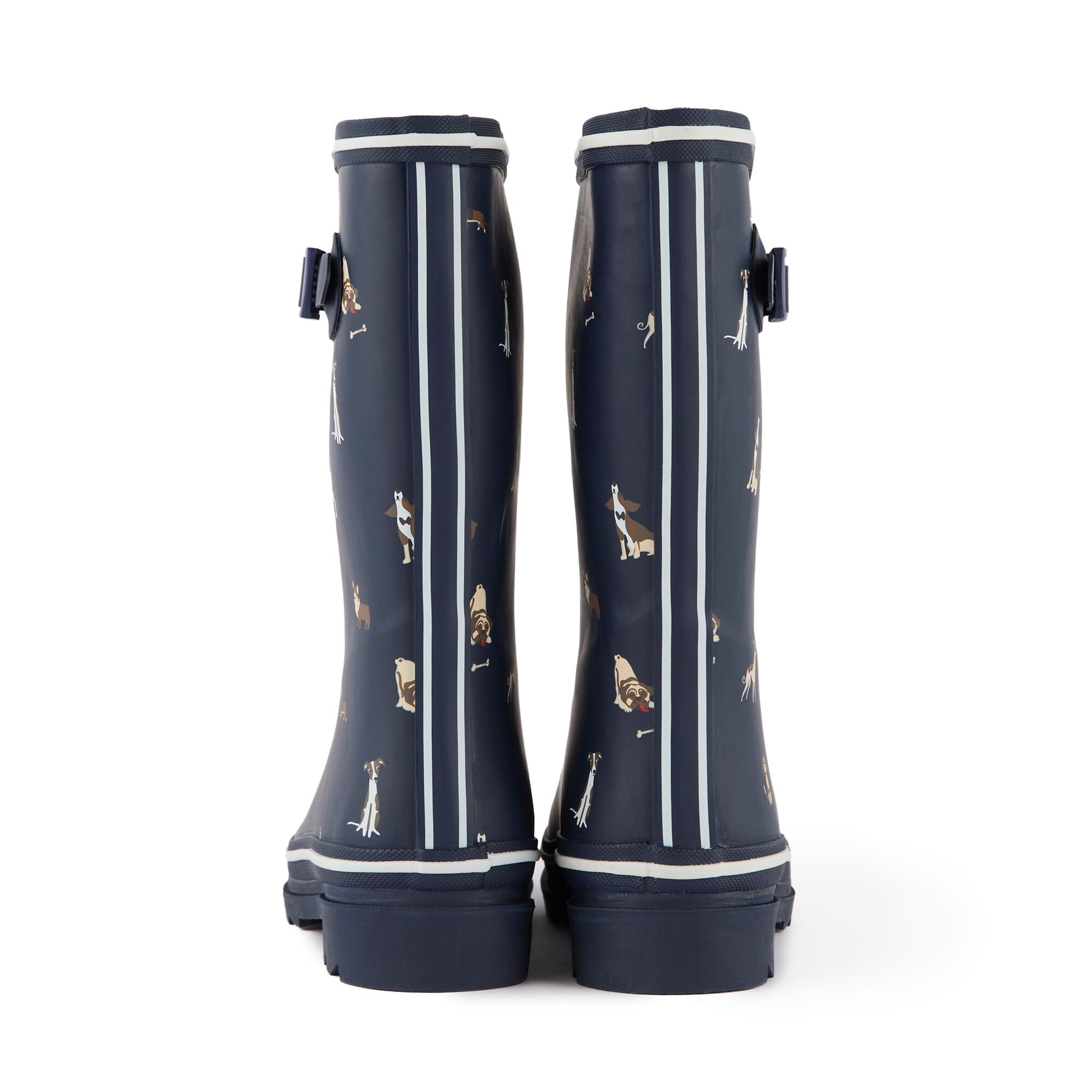Women's Amelia Wellies | Navy Dogs