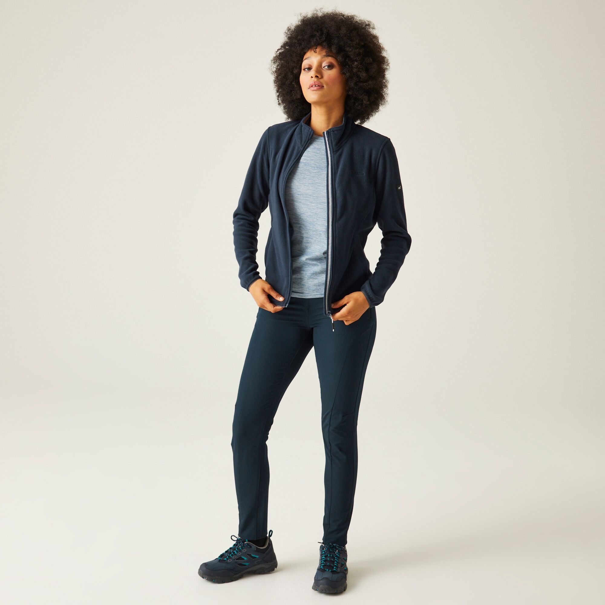 Women's Clemance IV Full Zip Fleece | Navy