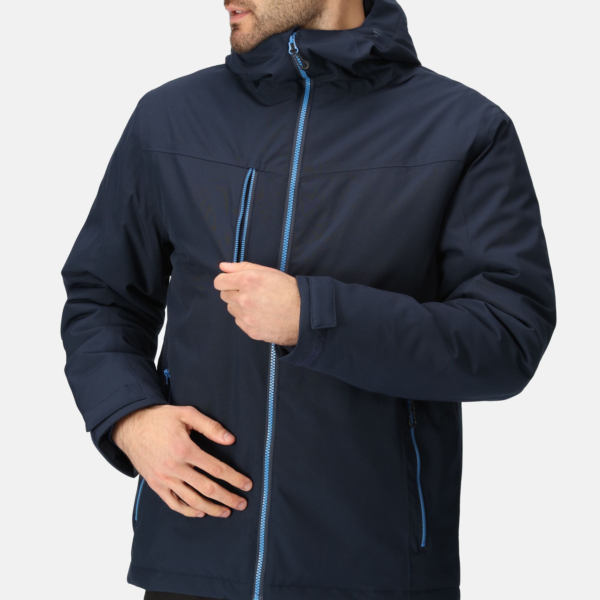 Men's Navigate Insulated Jacket | Navy French Blue