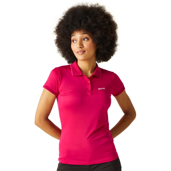 Women's Remex II Active Polo Shirt | Beaujolais