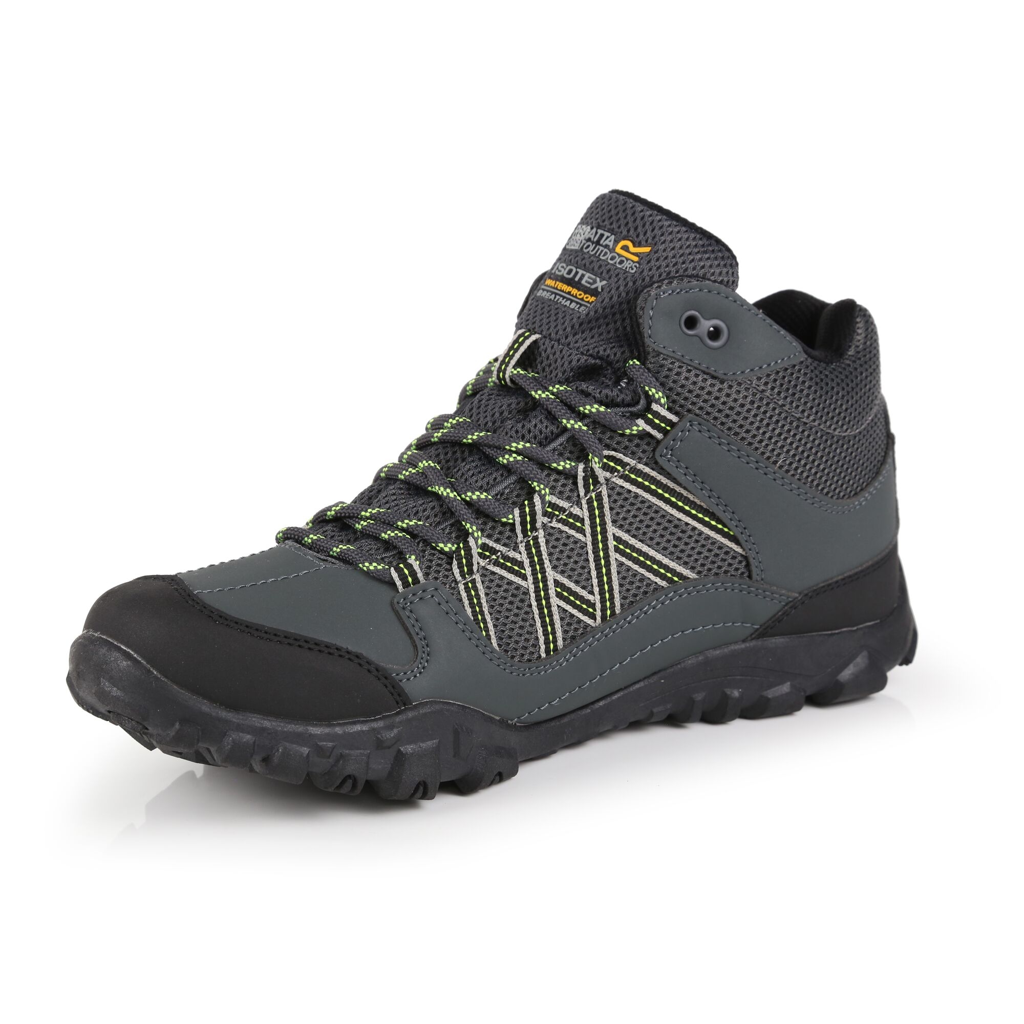 Men's Edgepoint Waterproof Mid Walking Boots | Briar Lime Punch