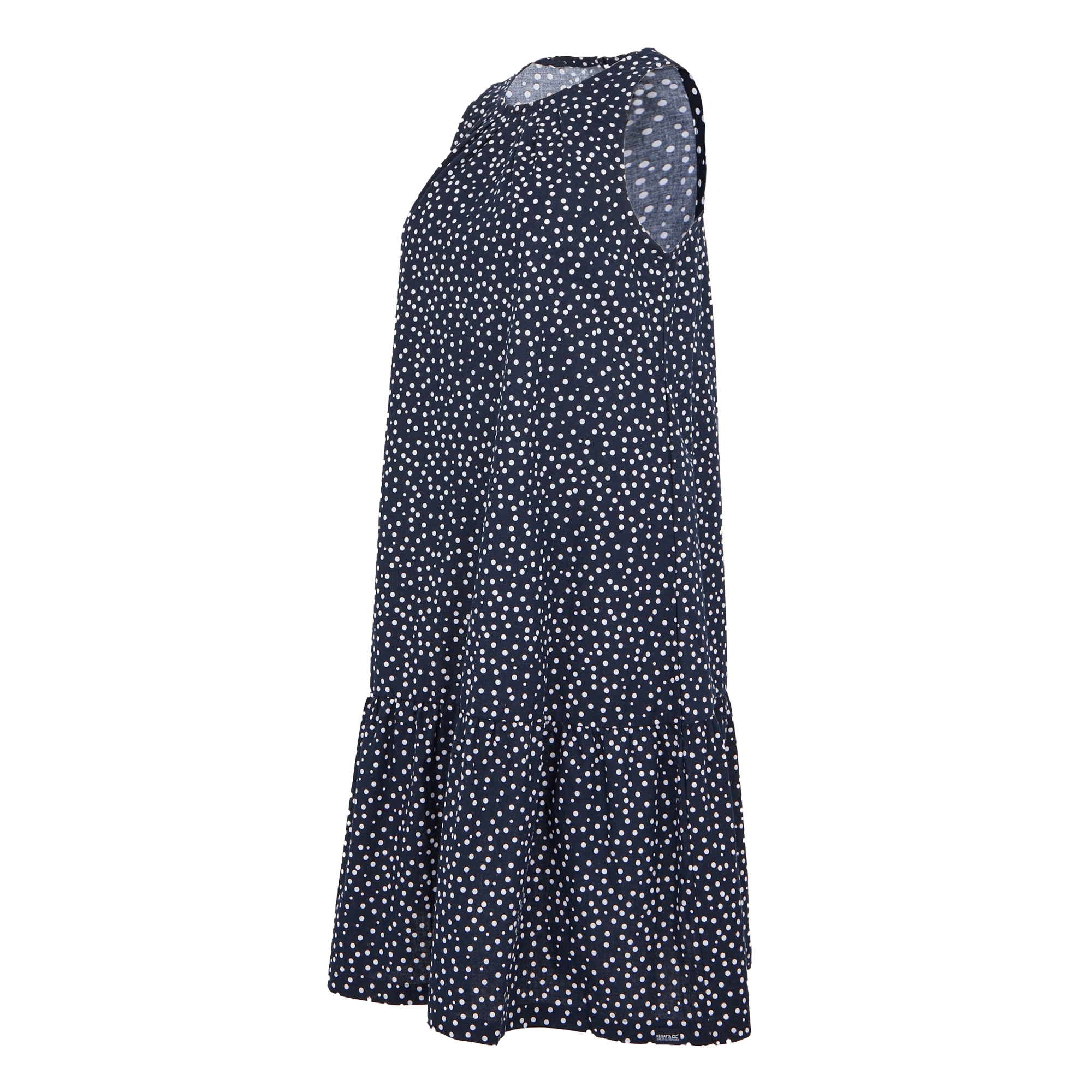 Women's Trisa Smock Dress | Navy White Micro Dot