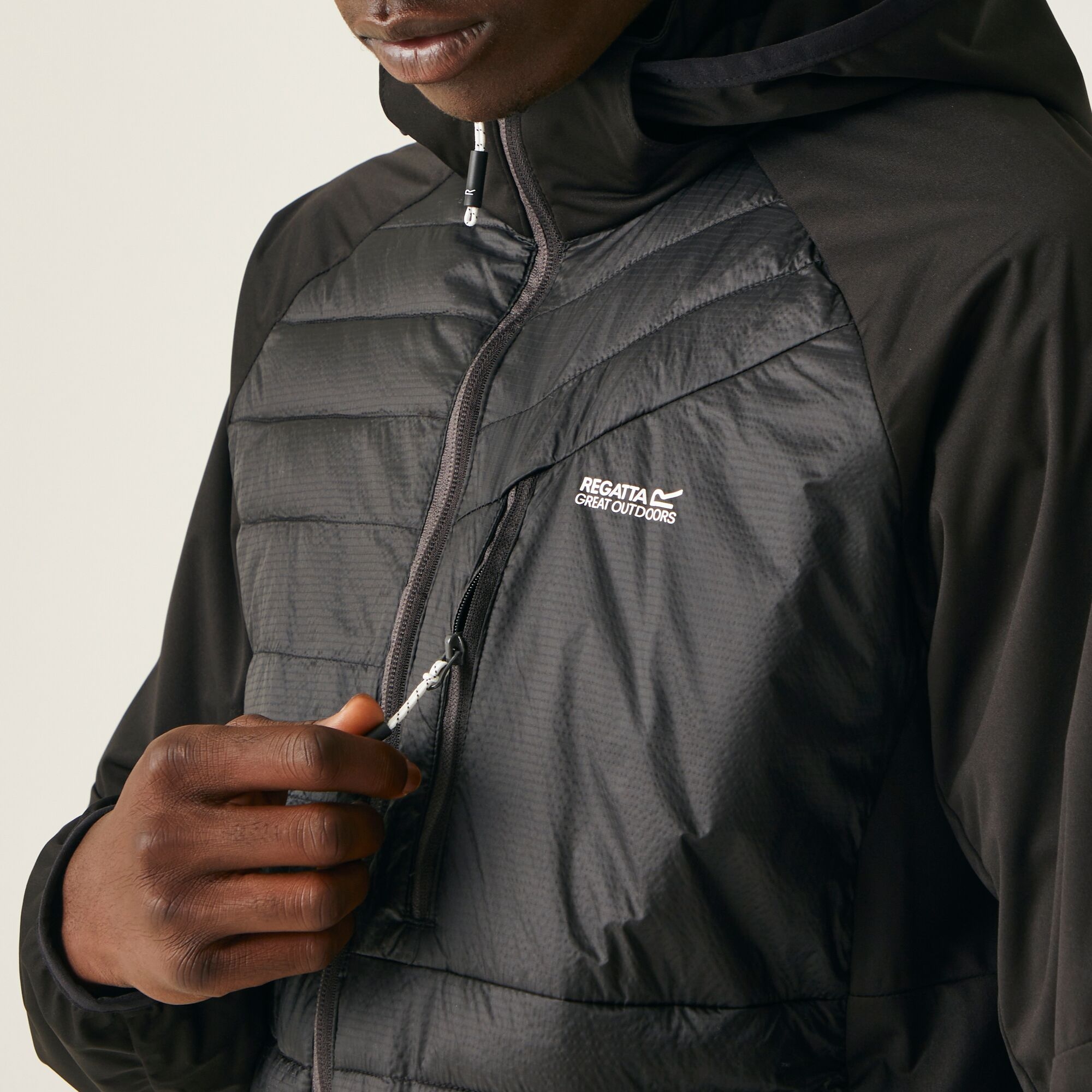 Men's Pro Hybrid Jacket | Black