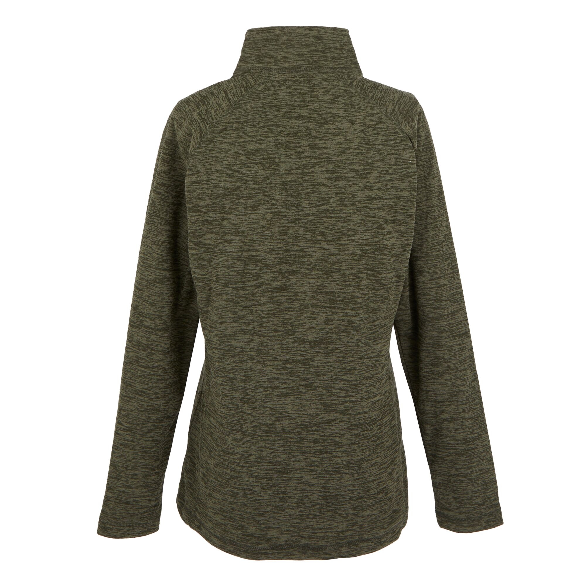 Women's Mayse Full Zip Fleece | Dark Khaki Marl
