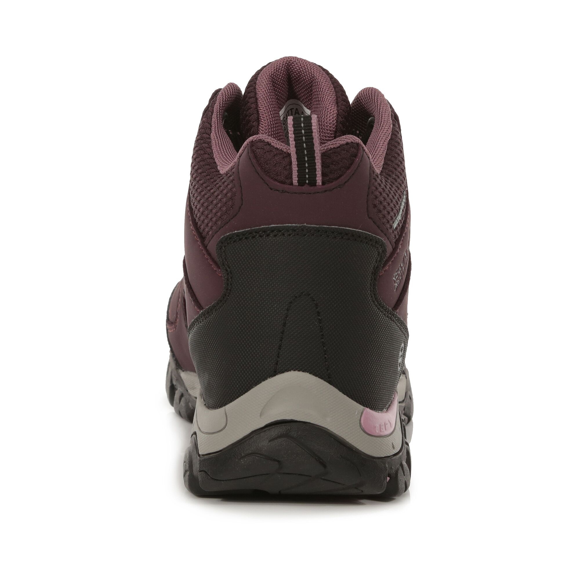 Women's Holcombe Waterproof Mid Walking Boots | Dark Burgundy Black