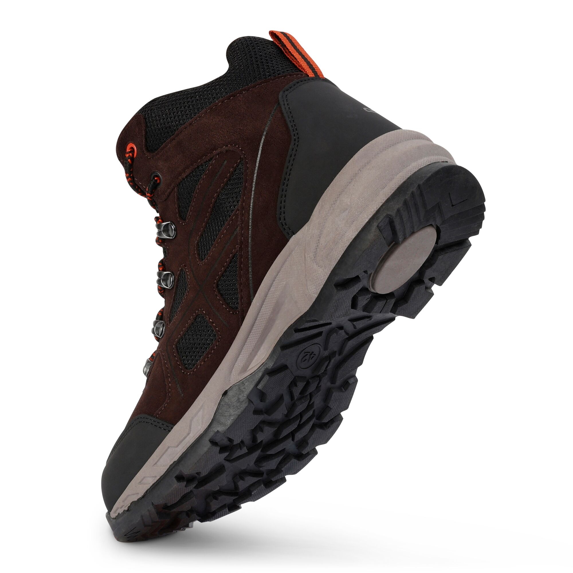 Men's Vendeavour Suede Walking Boots | Peat Blaze Orange