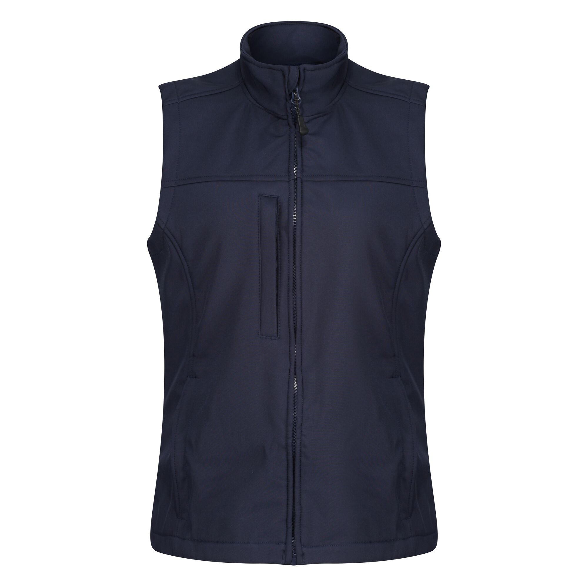Women's Flux Softshell Body Warmer | Navy