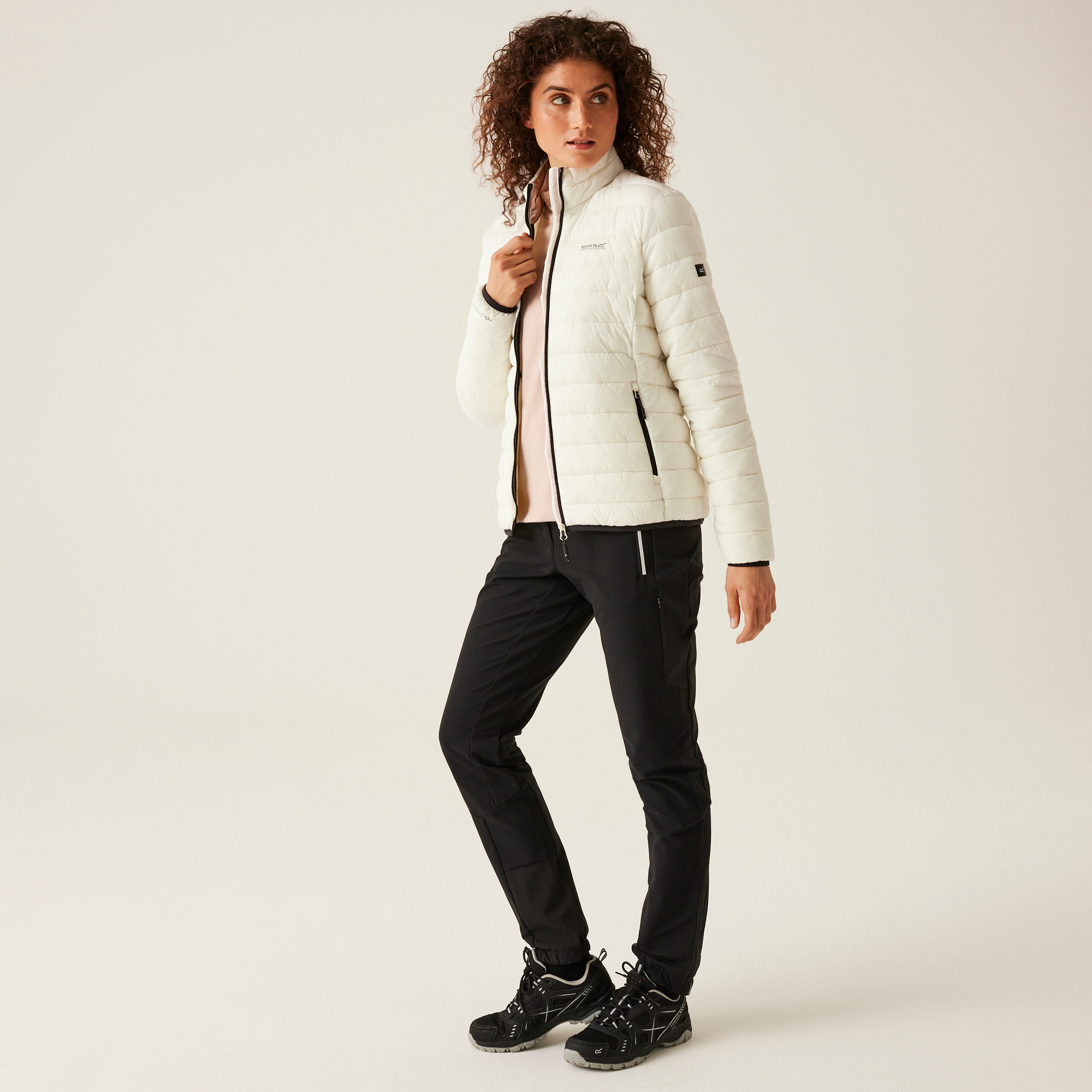 Women's Marizion Quilted Jacket | Blanc De Blanc Warm Taupe