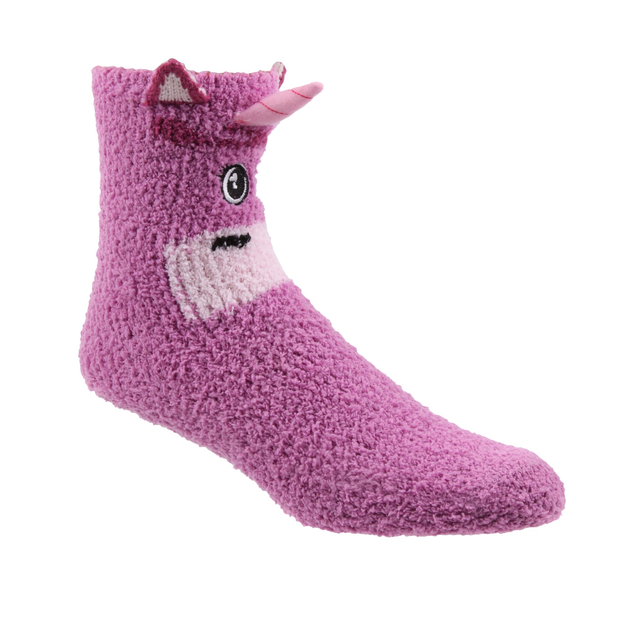 Kids Mudplay Cosy Sock | Radiant Orchid Unicorn
