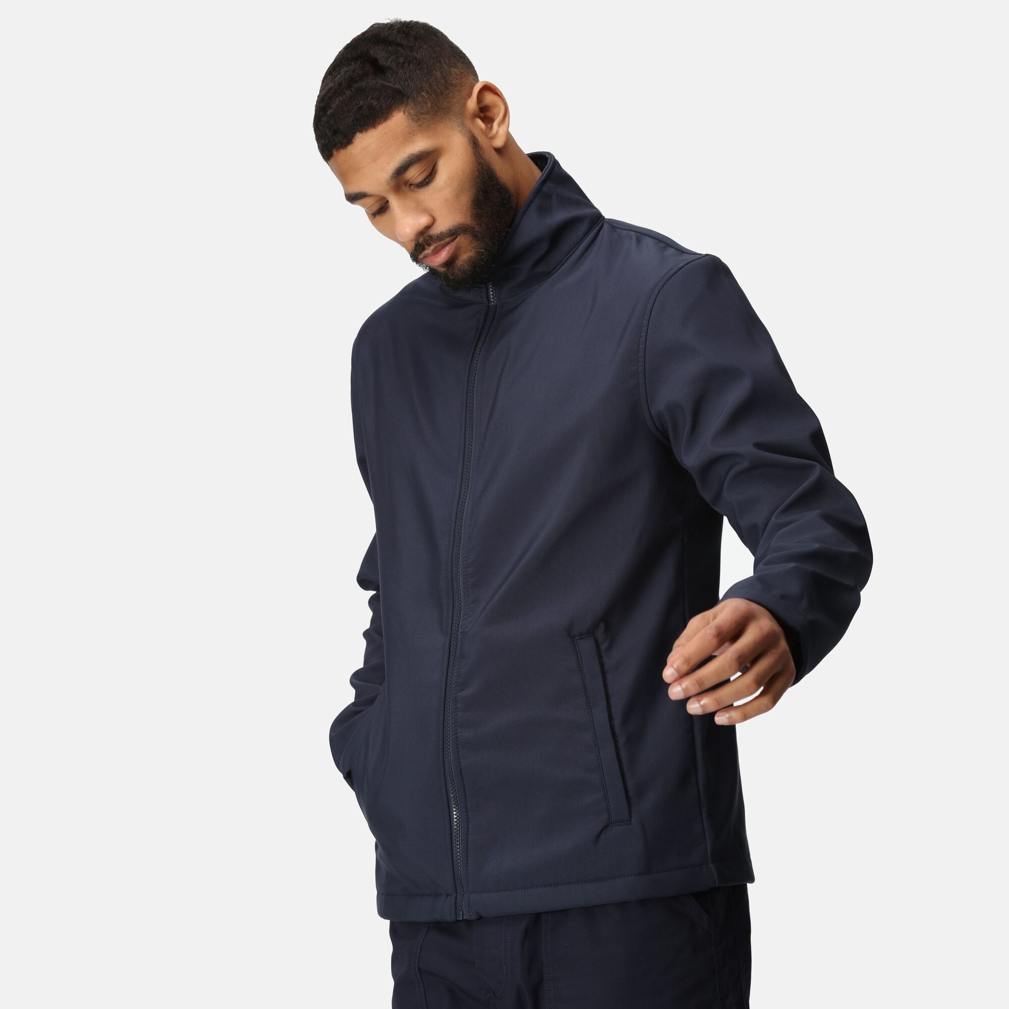 Men's Ablaze Printable Softshell Jacket | Navy
