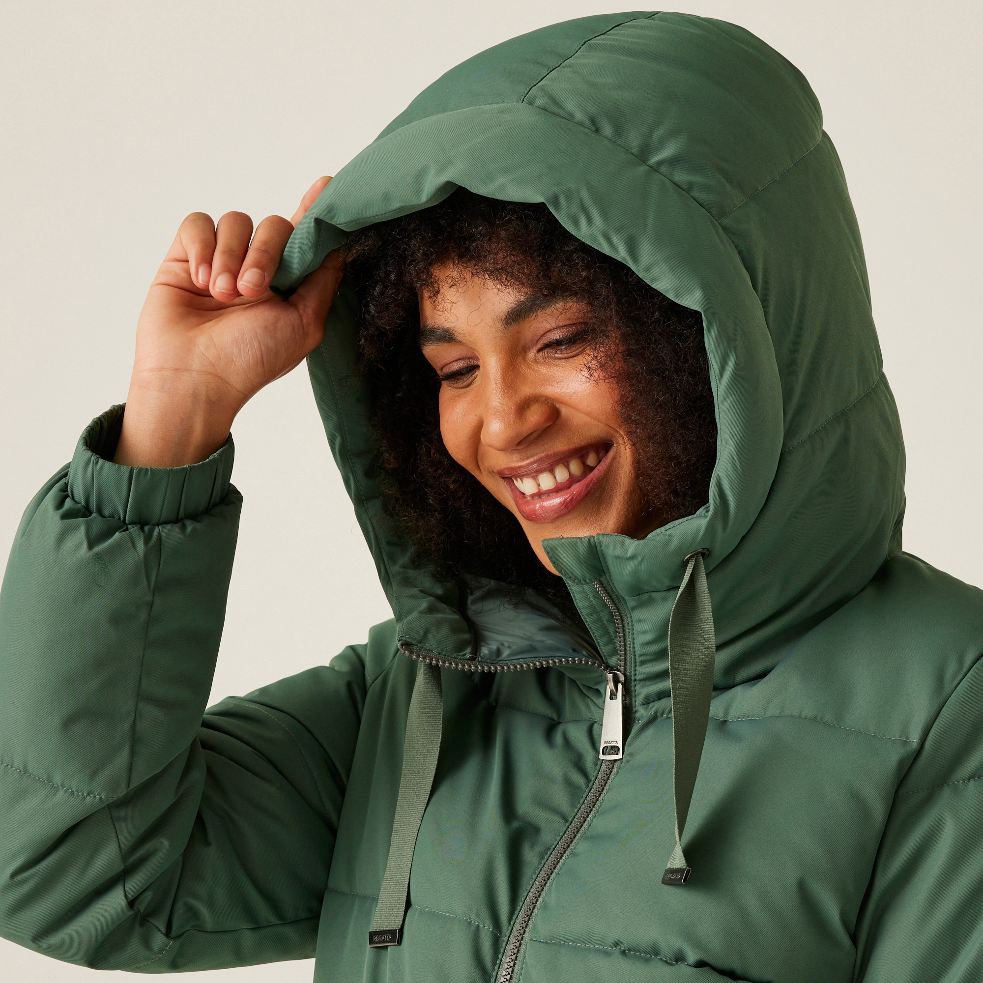 Women's Arilie Quilted Jacket | Dark Forest Green
