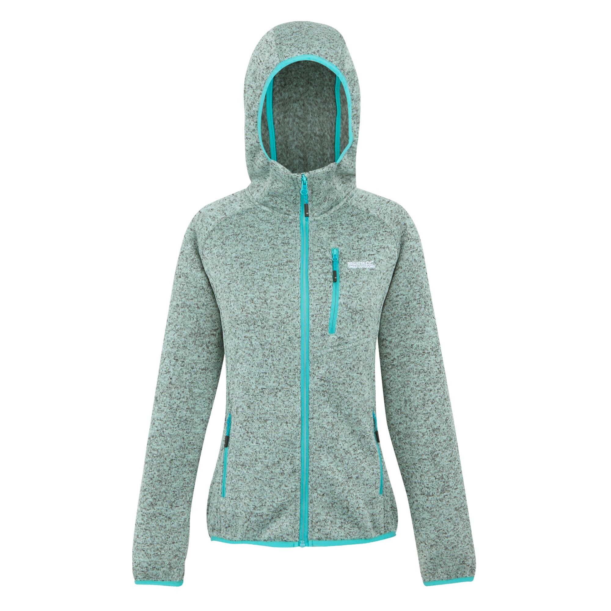 Women's Newhill II Hooded Fleece | Icy Morn Turquoise