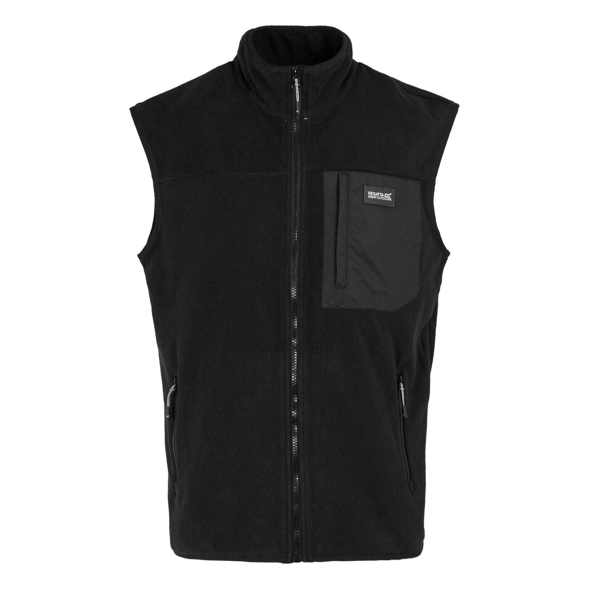 Men's Frankie Fleece Gilet | Black