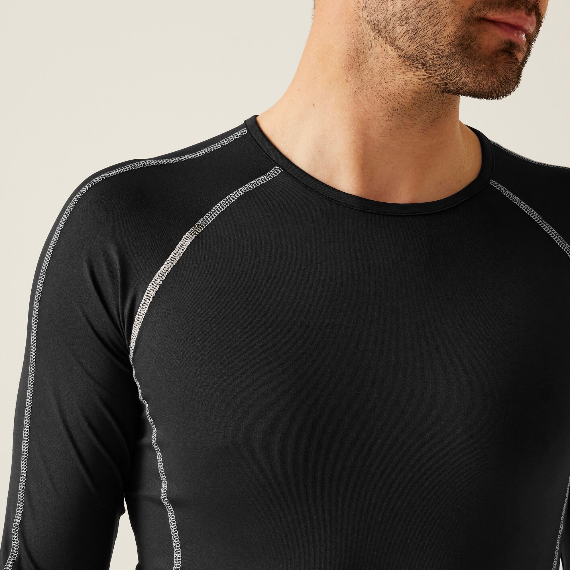 Men's LS Base Layer Top | Black