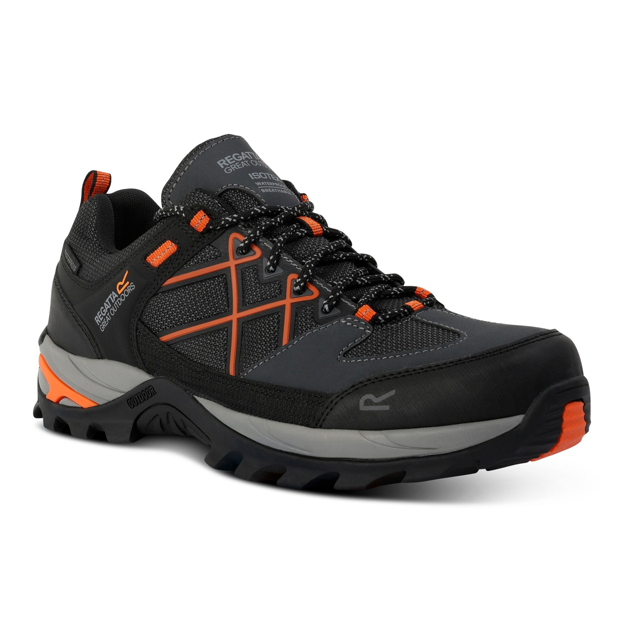 Men's Samaris III Low Walking Shoes | Granite Blaze Orange