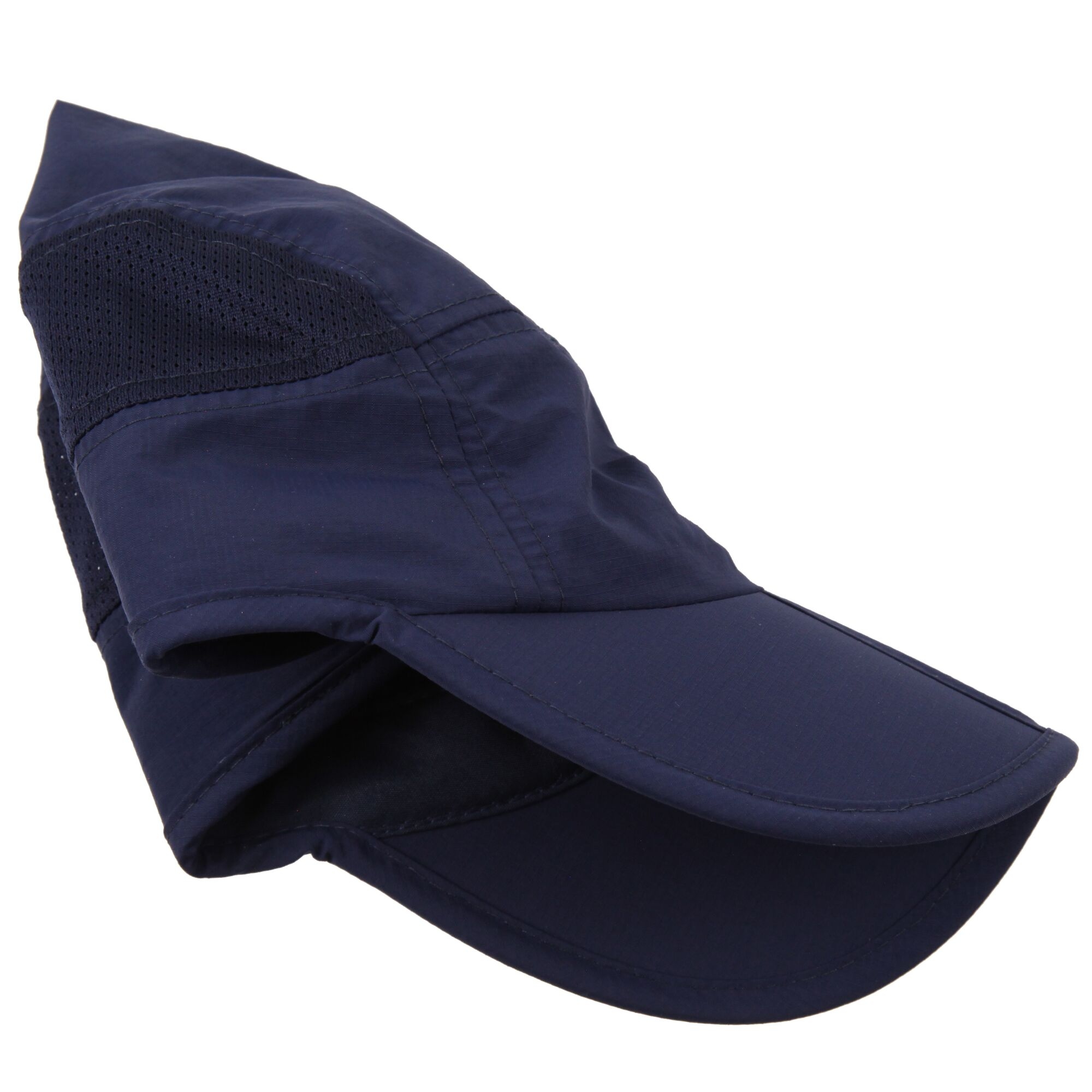Adult's Fold Away Cap | Navy Persimmon