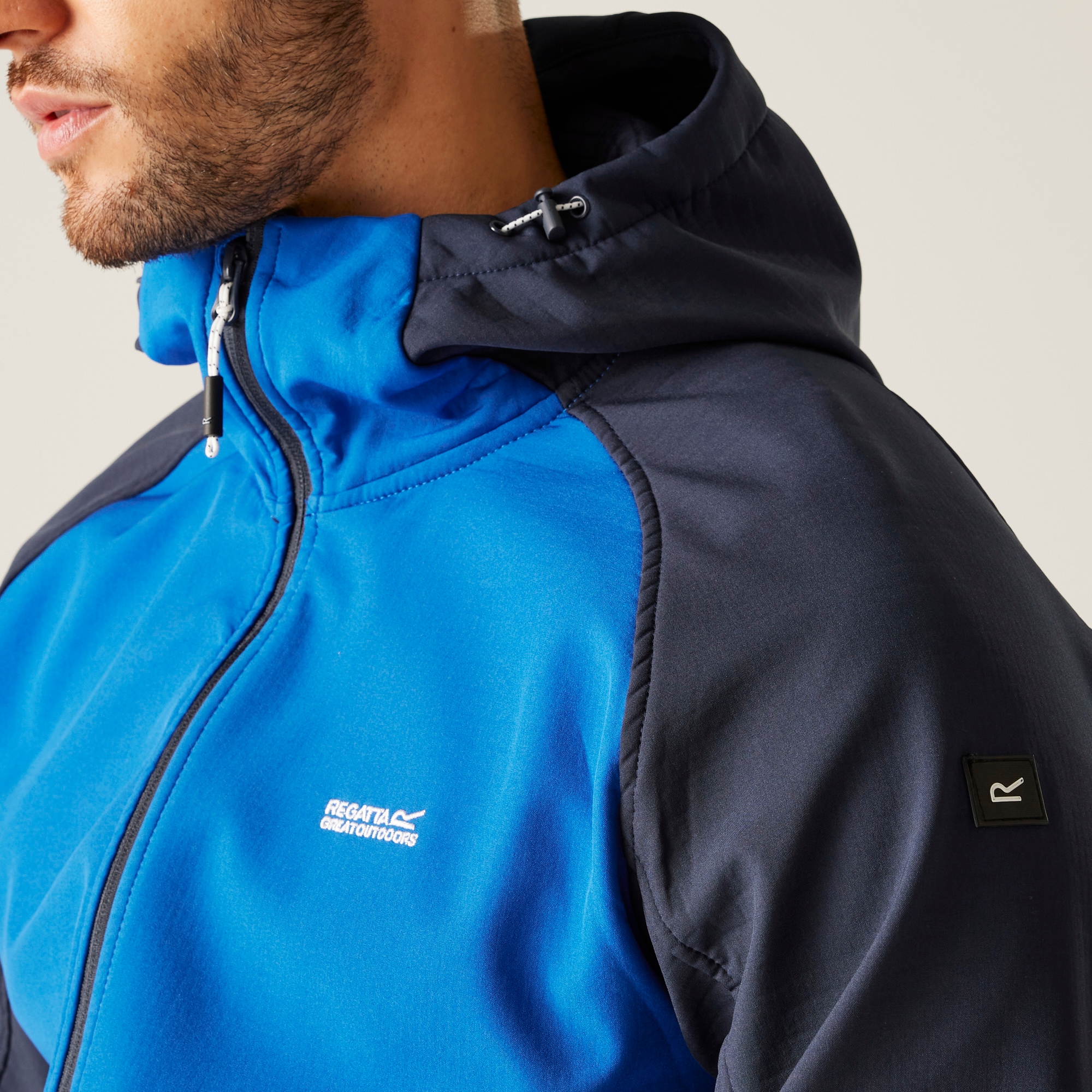 Men's Arec III Softshell Jacket | Olympian Blue Navy