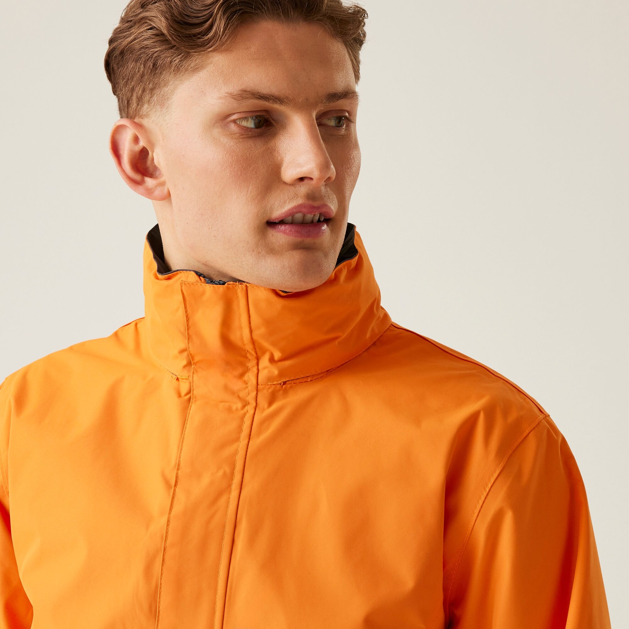 Men's Ardmore Shell Jacket | Sun Orange Seal Grey