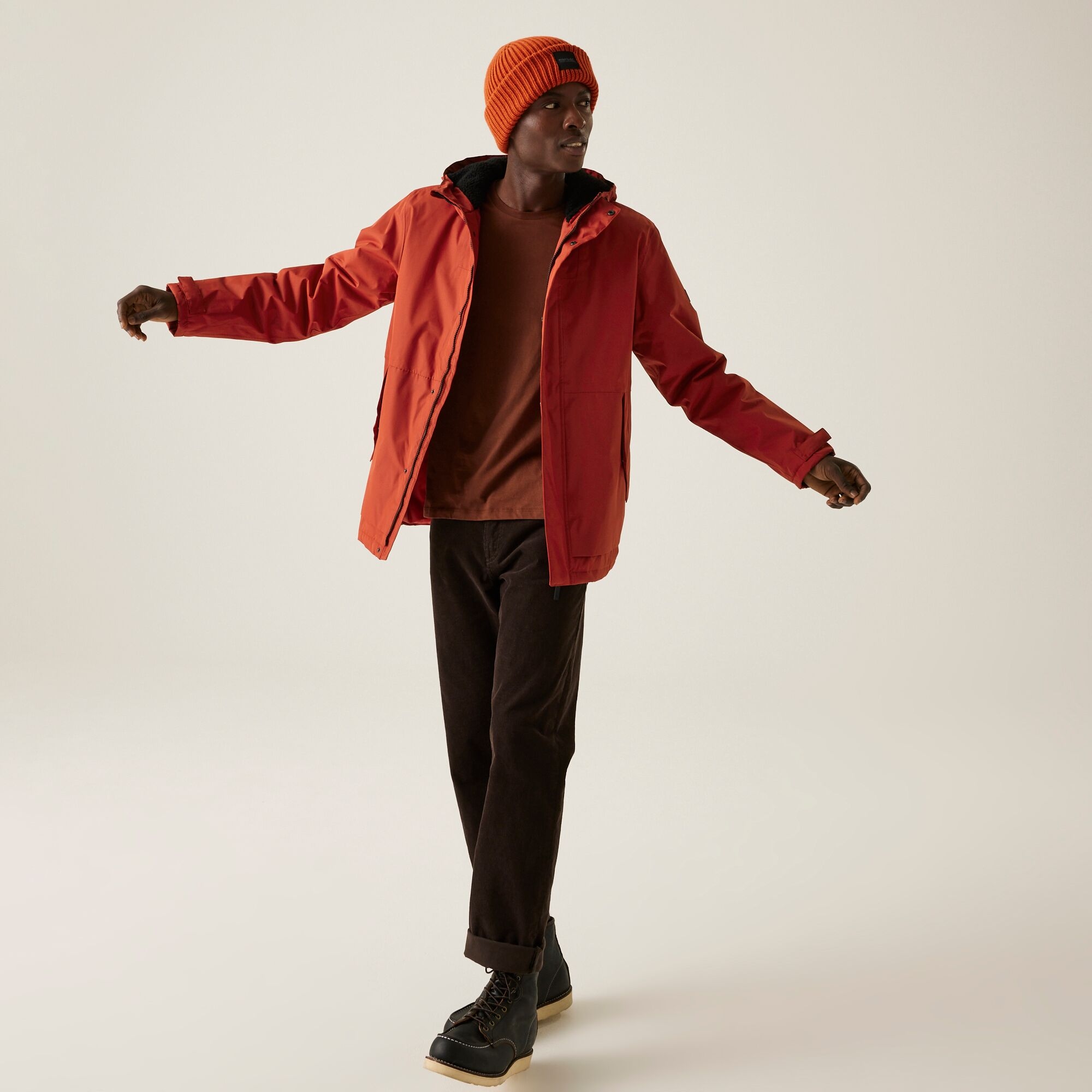 Men's Sterlings IV Waterproof Jacket | Red Ochre