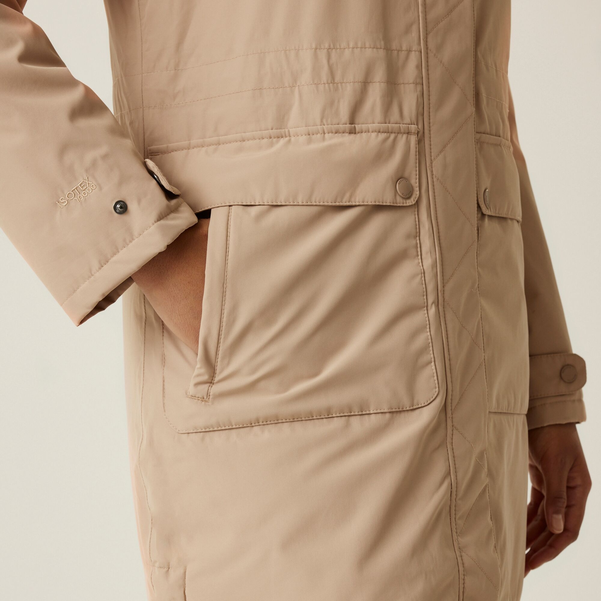 Women's Sabinka II Fur Trim Parka Jacket | Warm Taupe