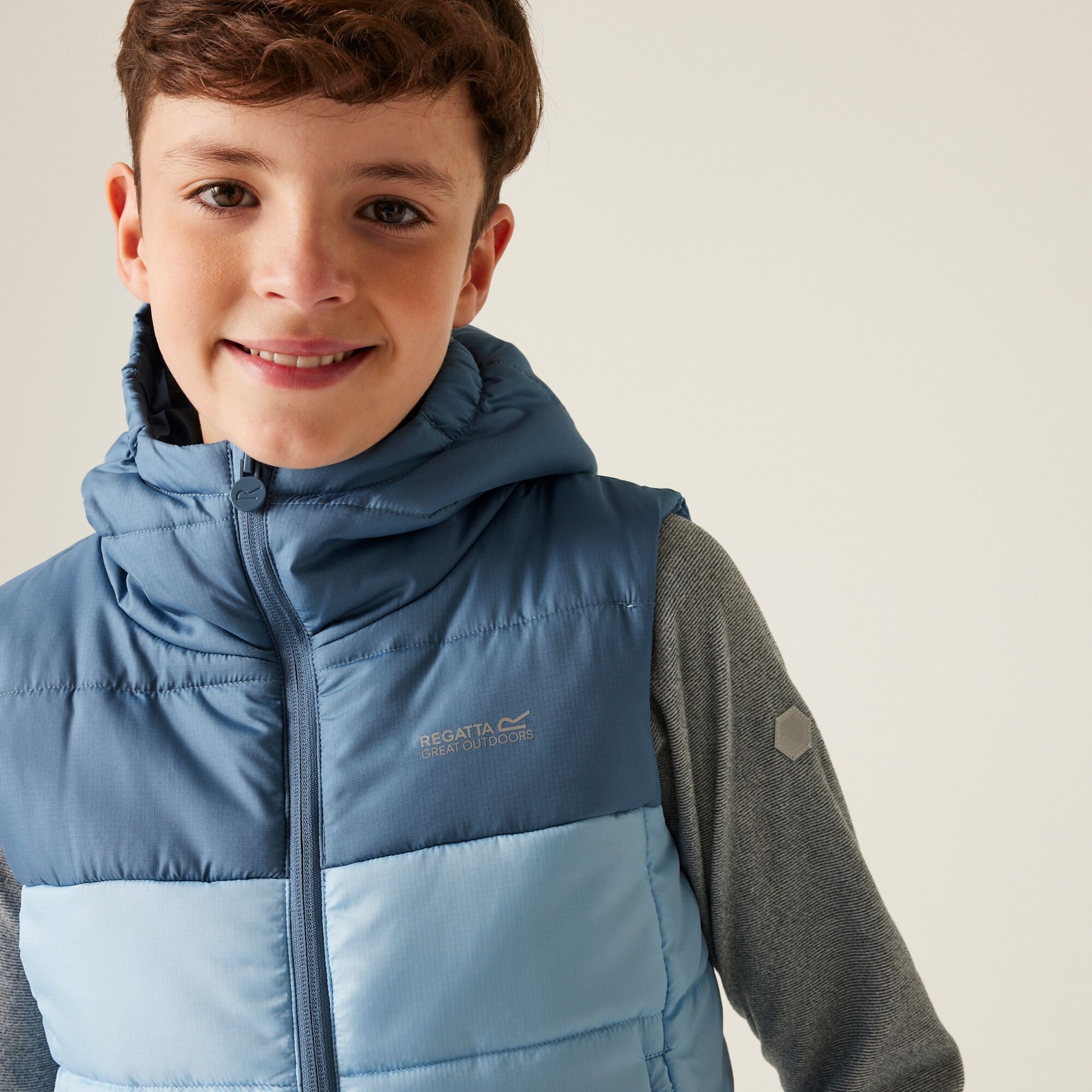 Kids' Lofthouse II Heavyweight Gilet | Coronet Blue Clear Sky